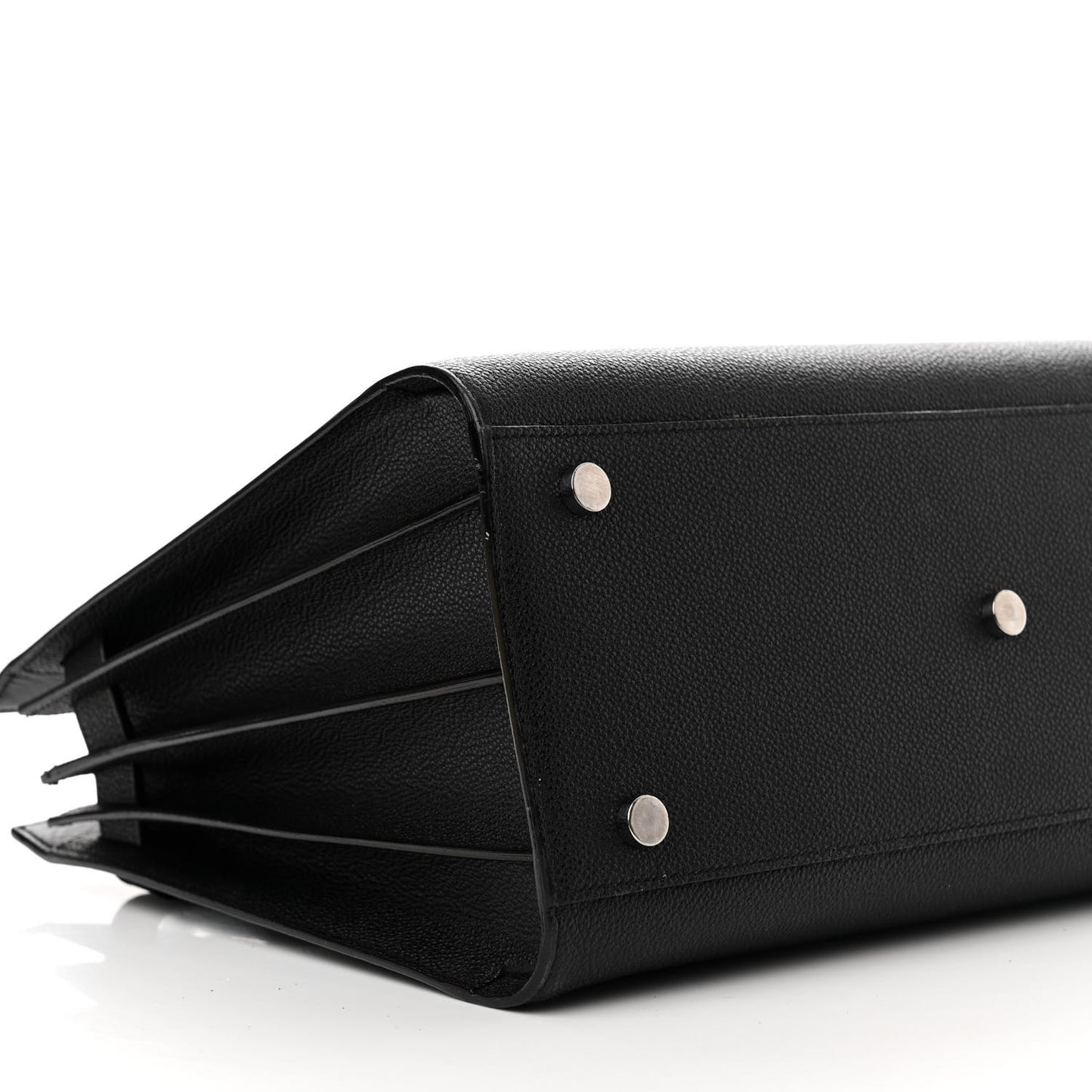 Calfskin Small Sac De Jour Black