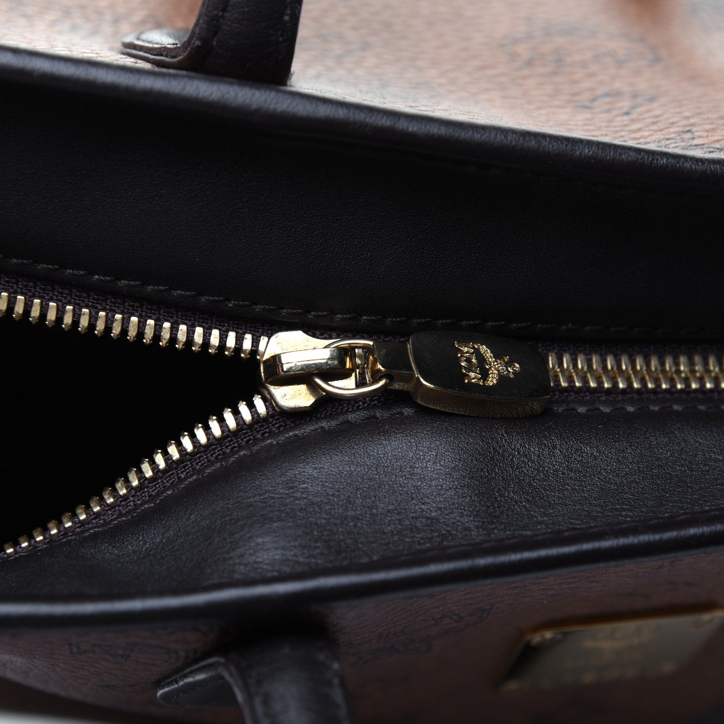 Visetos Dog Bone Shopper Tote Brown