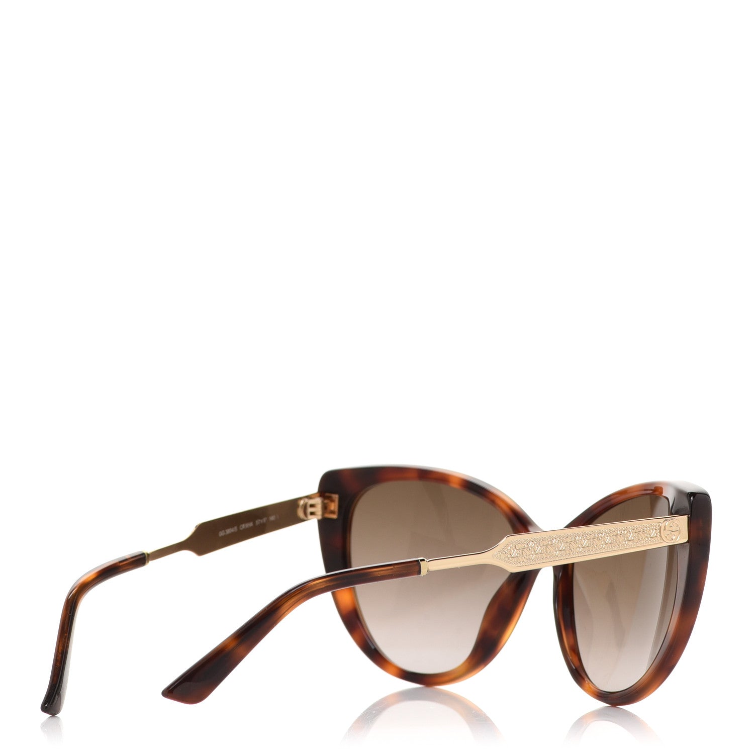 Gucci Cat Eye Sunglasses GG3804/S Tortoise 4 of 7