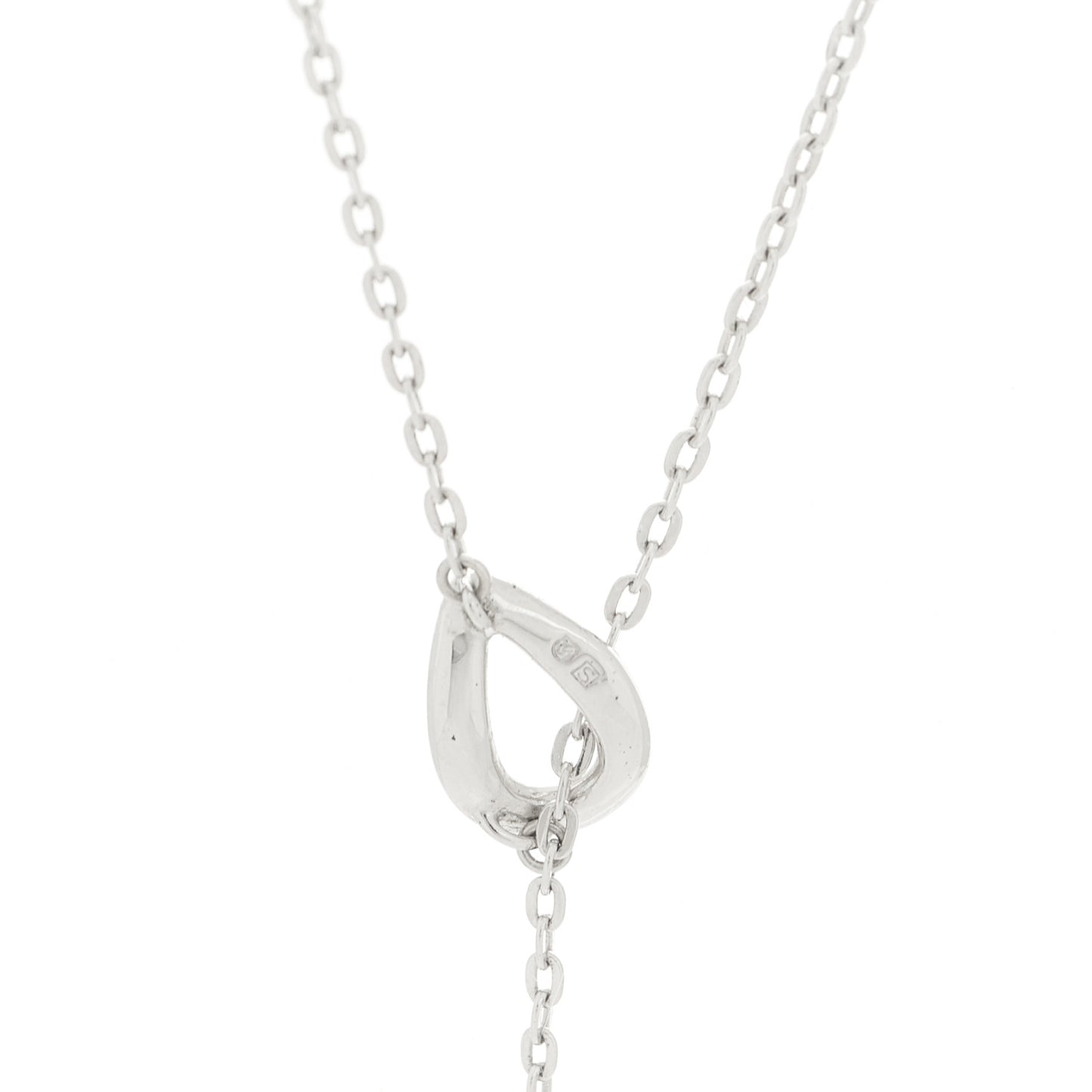 Silver Akoya Cultured Pearl 9mm Lariat Necklace