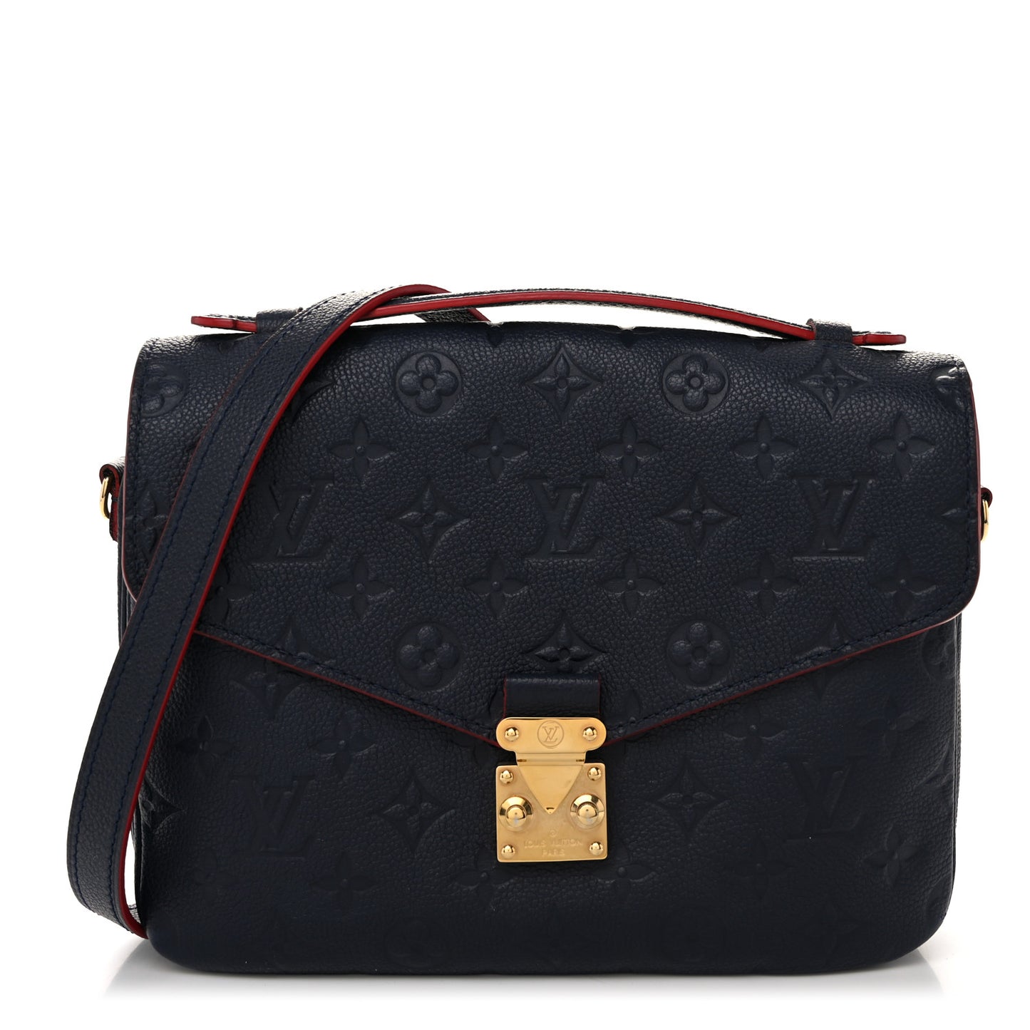 Empreinte Pochette Metis Marine Rouge