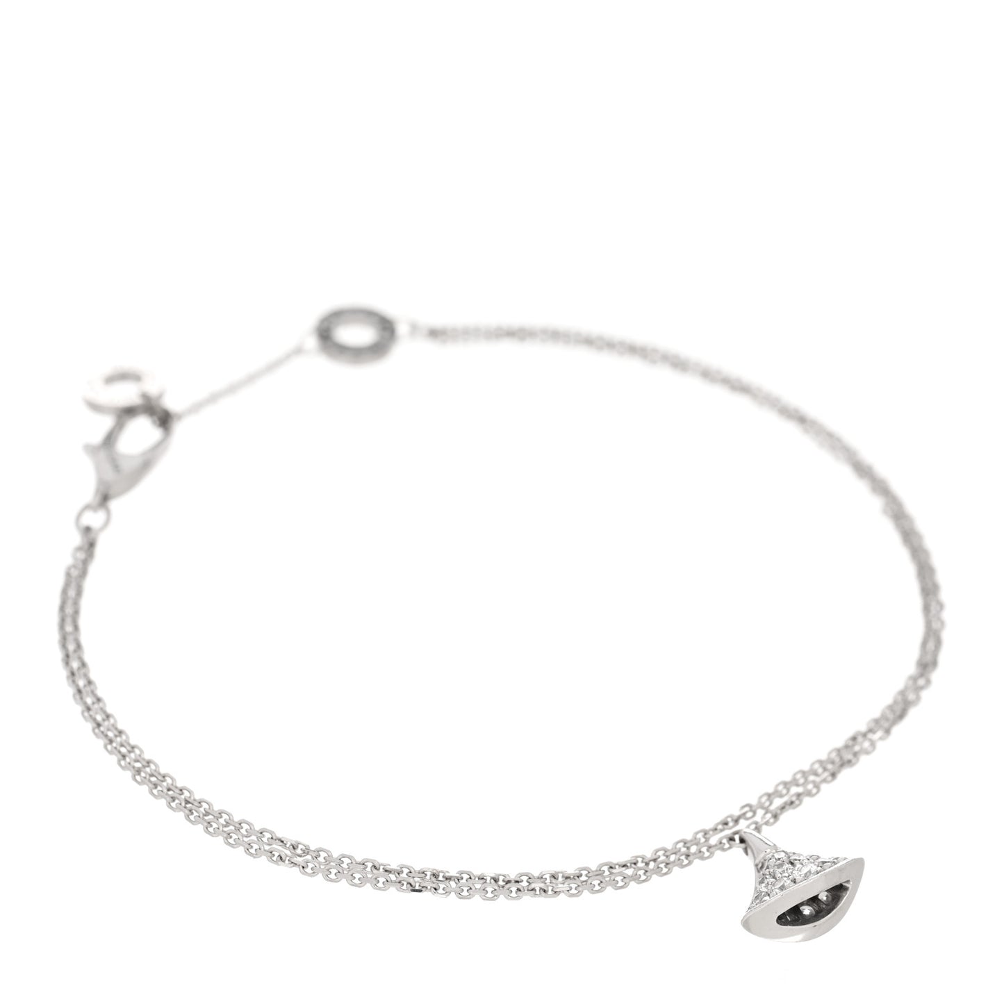 18K White Gold Diamond Divas Dream Bracelet SM