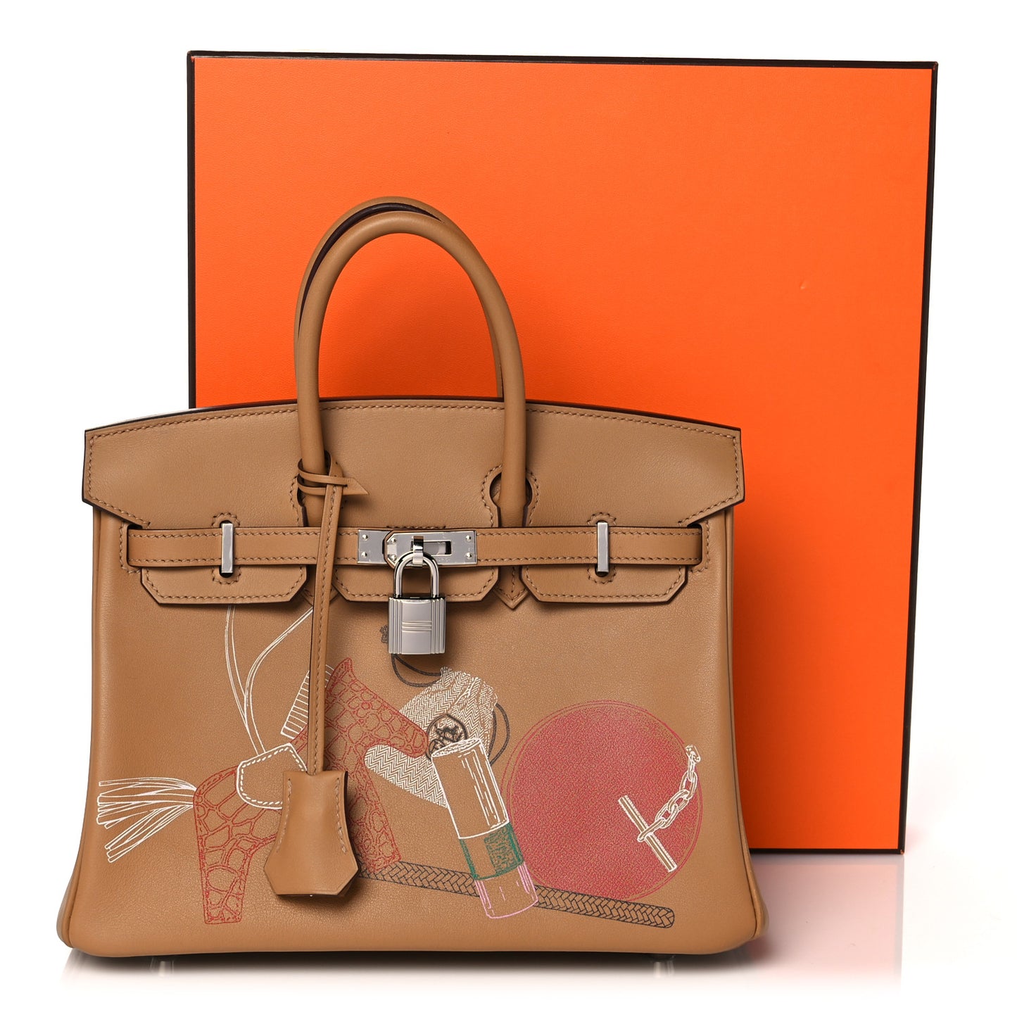 Swift In & Out Birkin 25 Biscuit