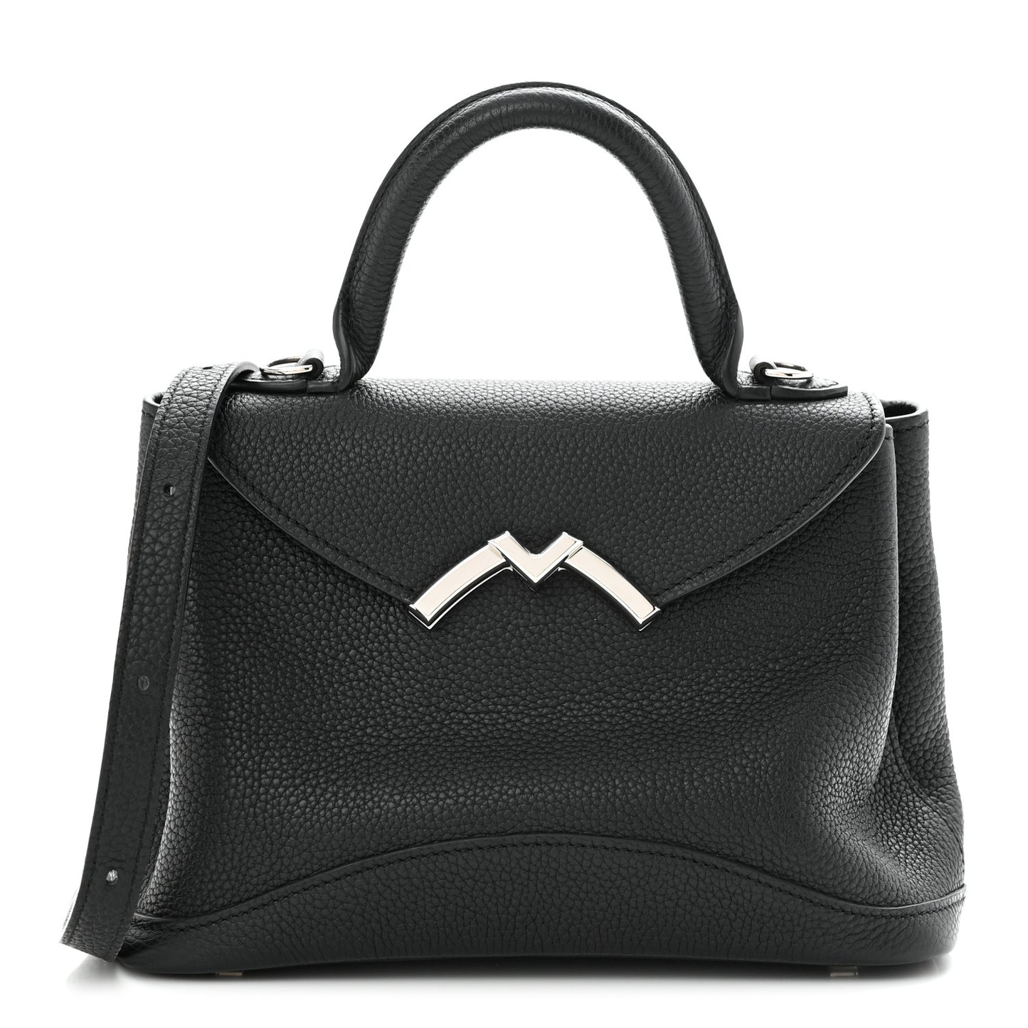 Taurillon Blush Calfskin Gabby BB Black
