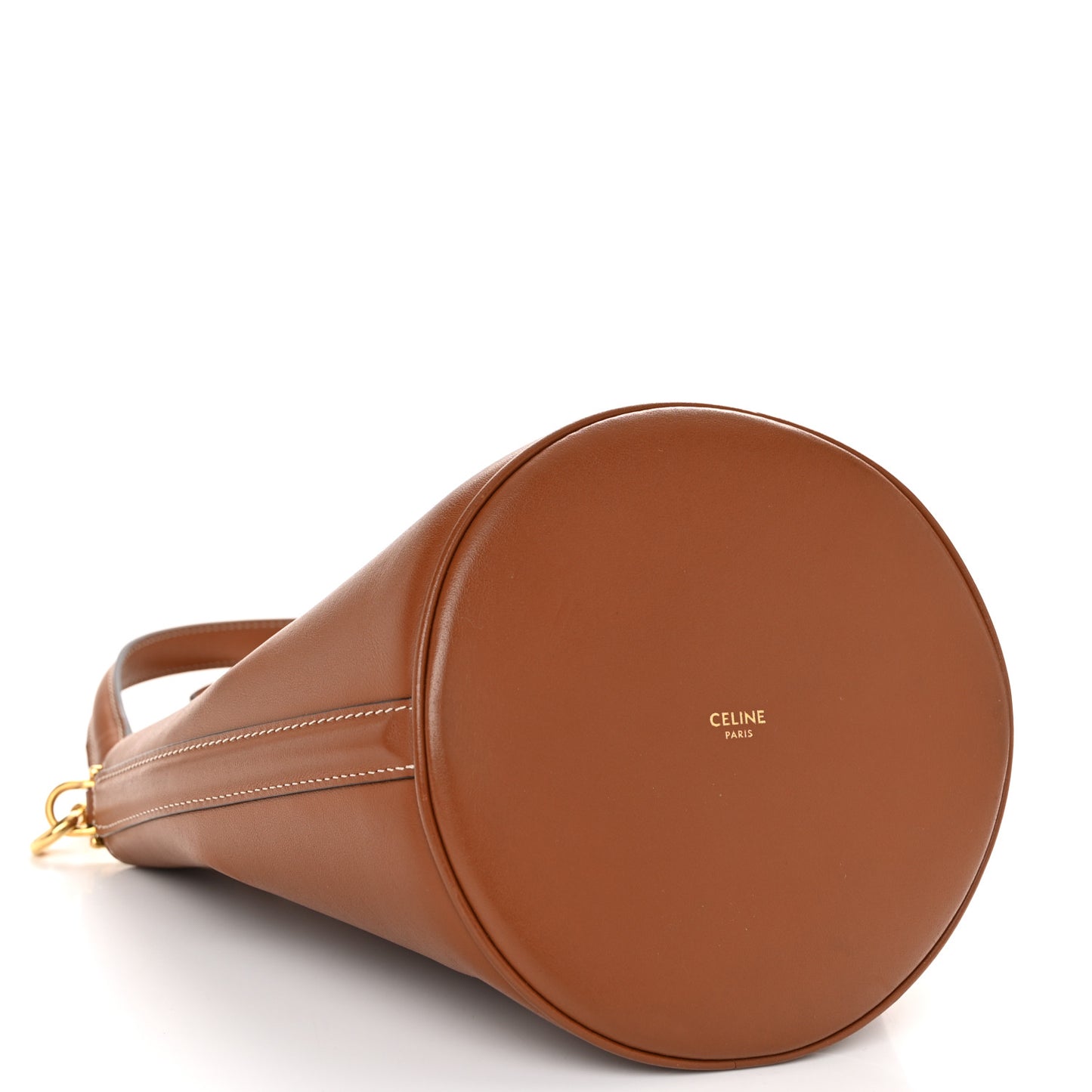 Smooth Calfskin Teen Bucket 16 Tan