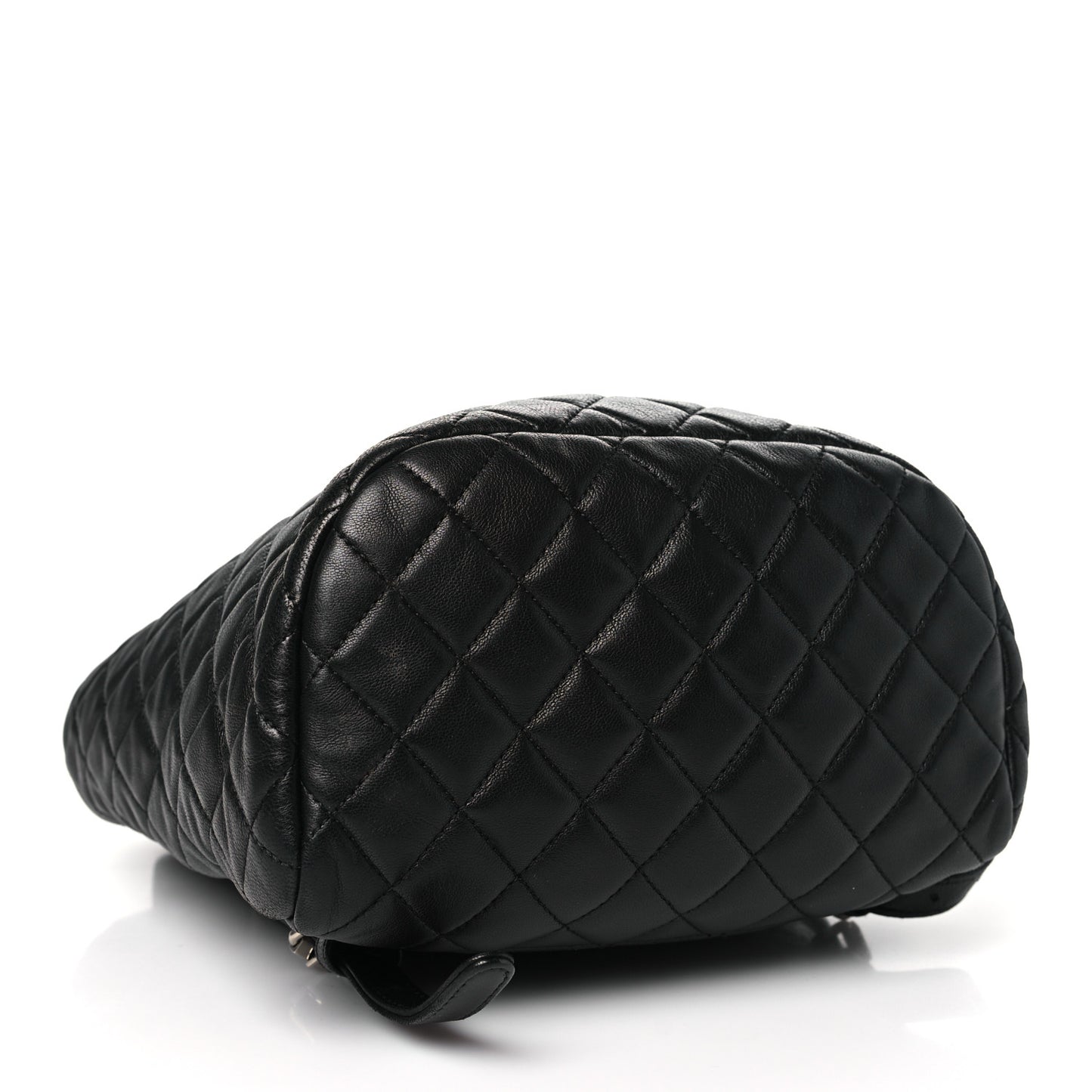 Lambskin Quilted Small Urban Spirit Backpack Black