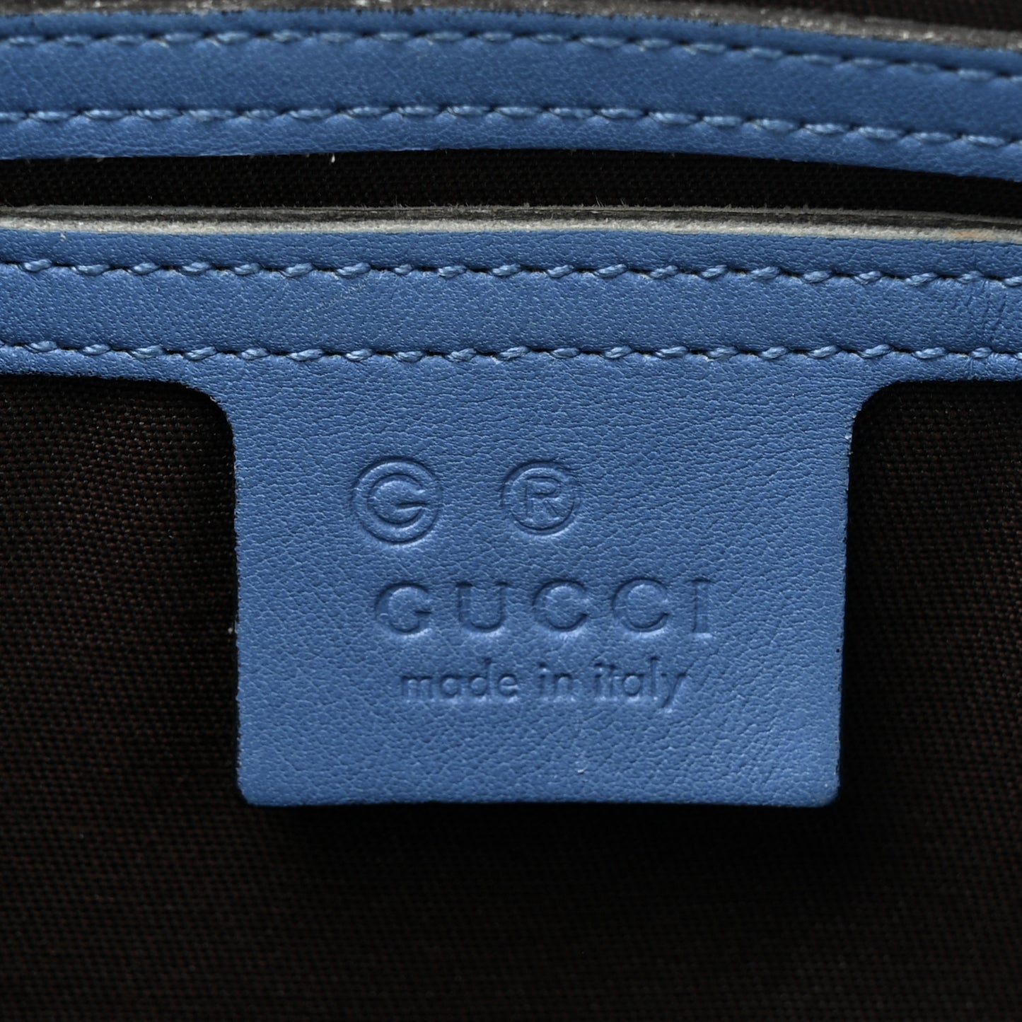 Guccissima Medium Joy Boston Blue