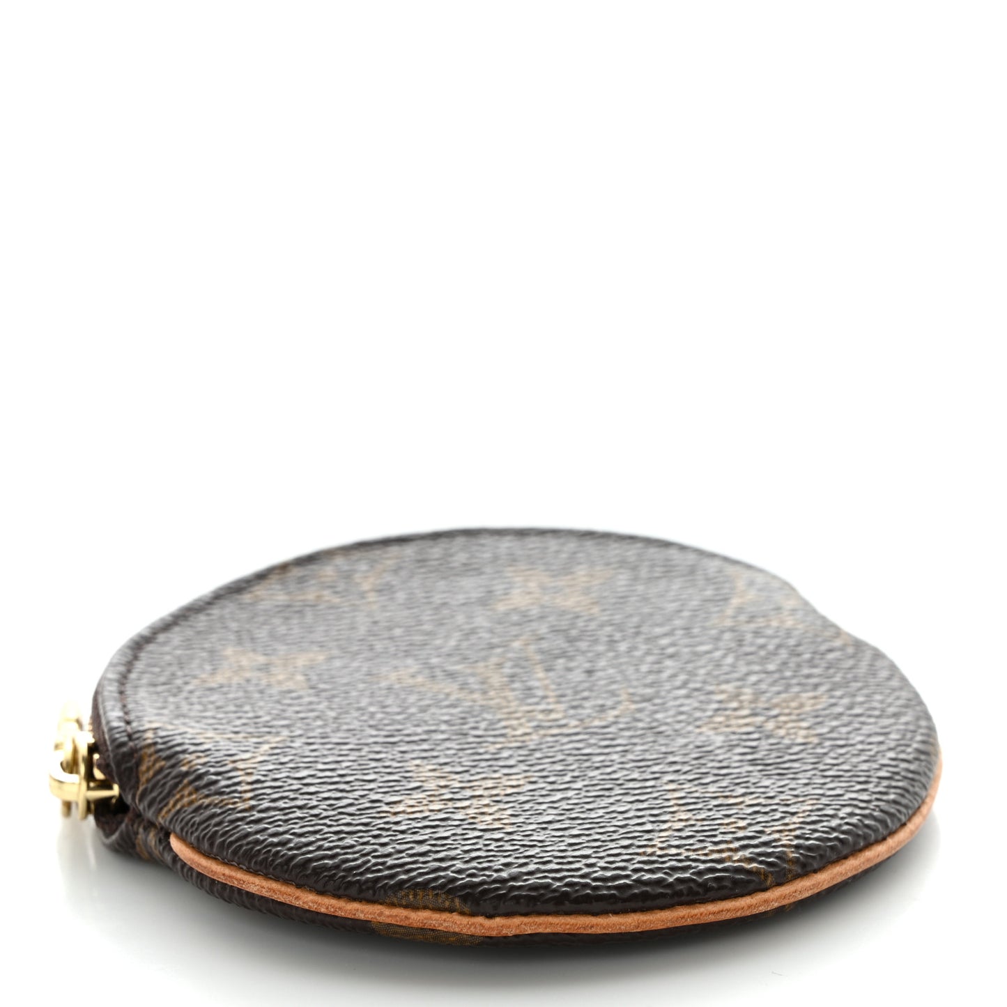 Monogram Round Coin Purse