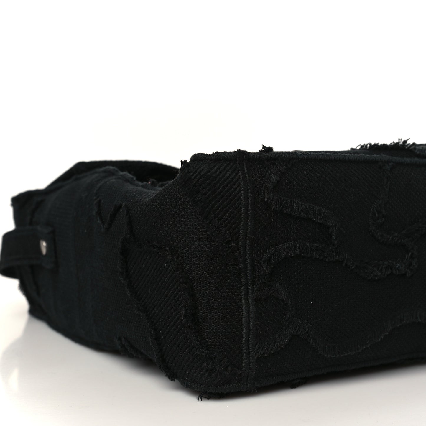 Canvas Embroidered Camouflage Diorcamp Messenger Black