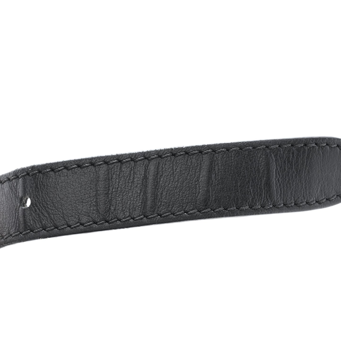 Calfskin Quilted Waist Belt Bag Black