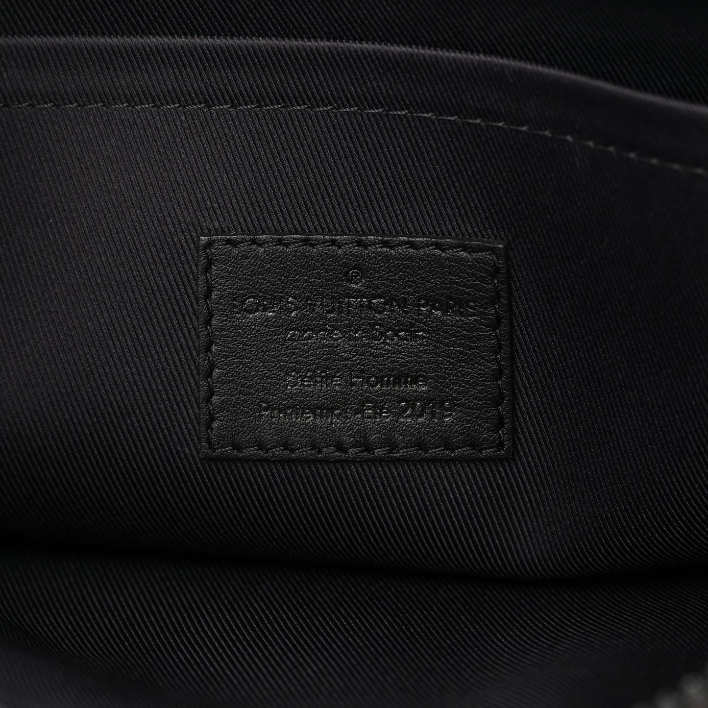 Taurillon Monogram Solar Ray A4 Pouch Black