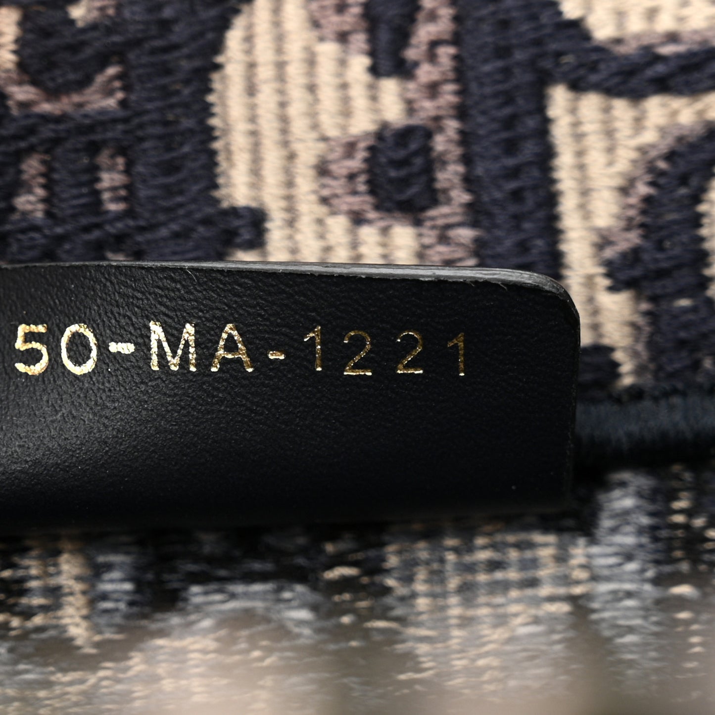 Oblique Small Book Tote Blue Multicolor