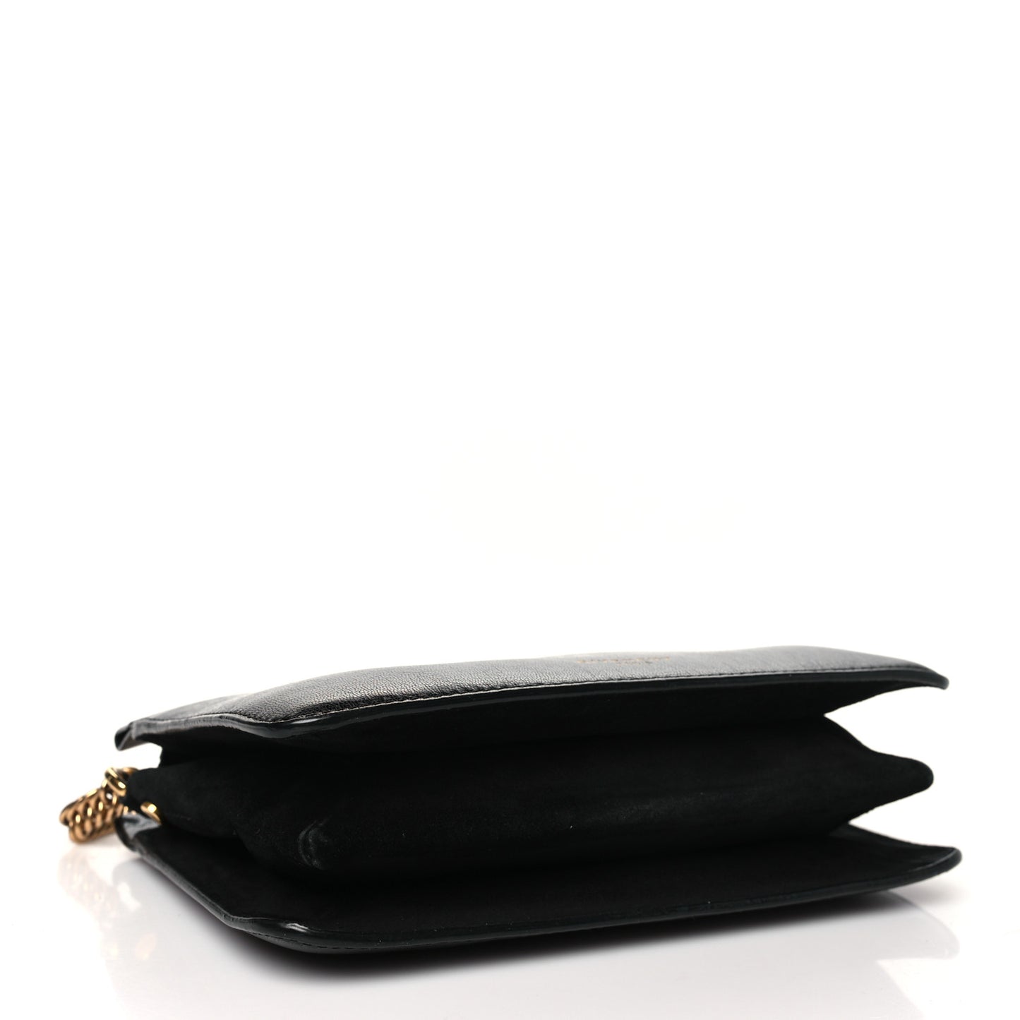 Sugar Goatskin Cross 3 Crossbody Bag Black