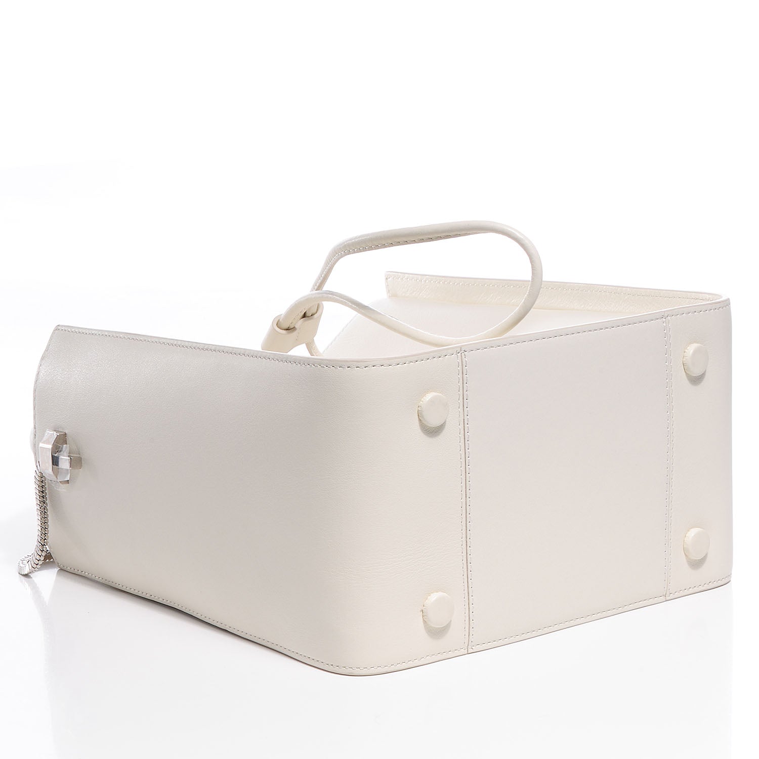 3.1 Phillip Lim 3.1 Smooth Leather Small Soleil Bucket Bag Off White 4 of 10