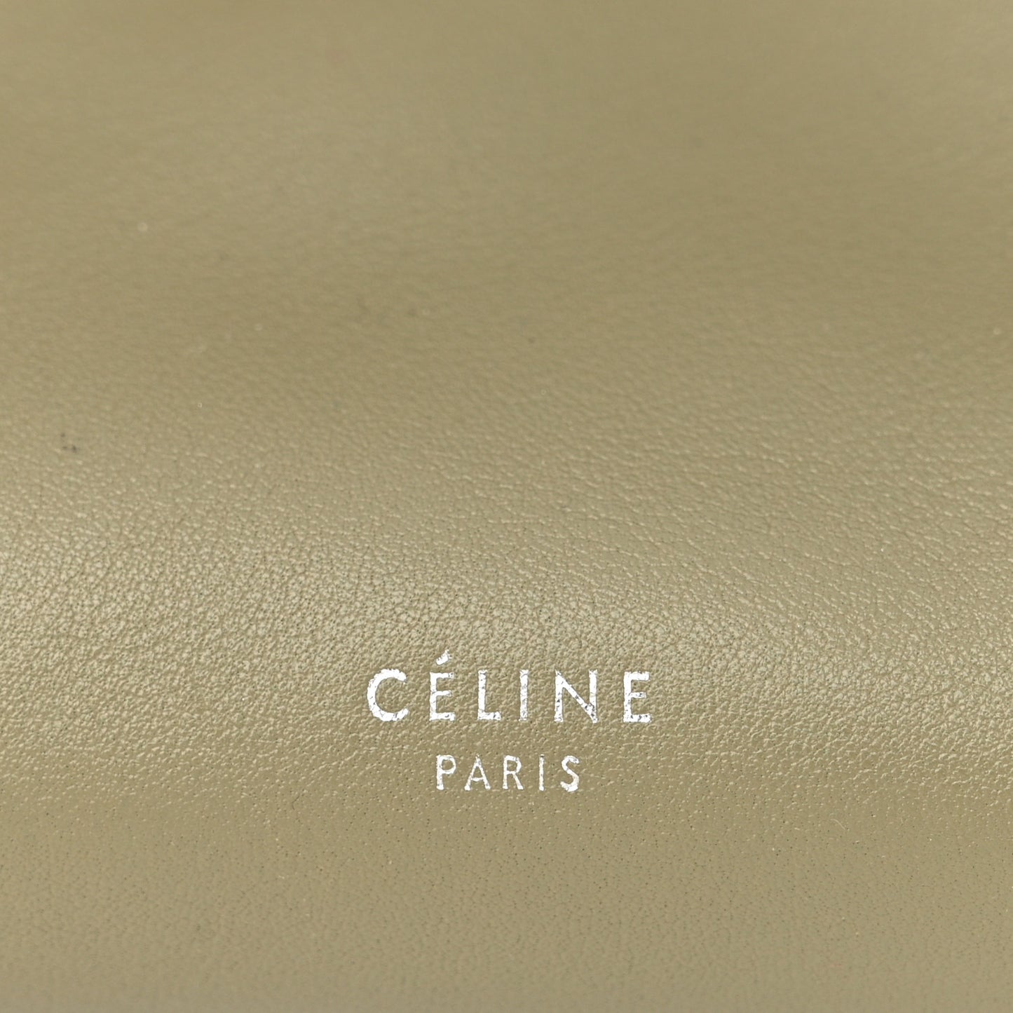 Smooth Calfskin Small Big Bag Sage