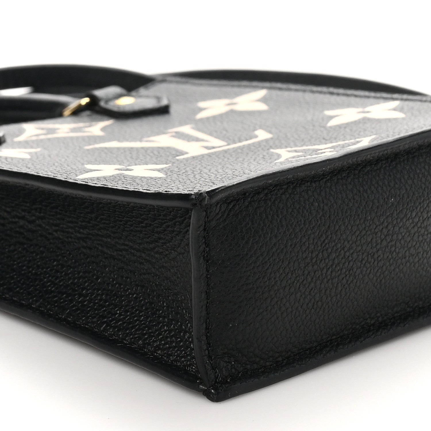 Louis Vuitton Empreinte Monogram Giant Petit Sac Plat Black Beige 8 of 10