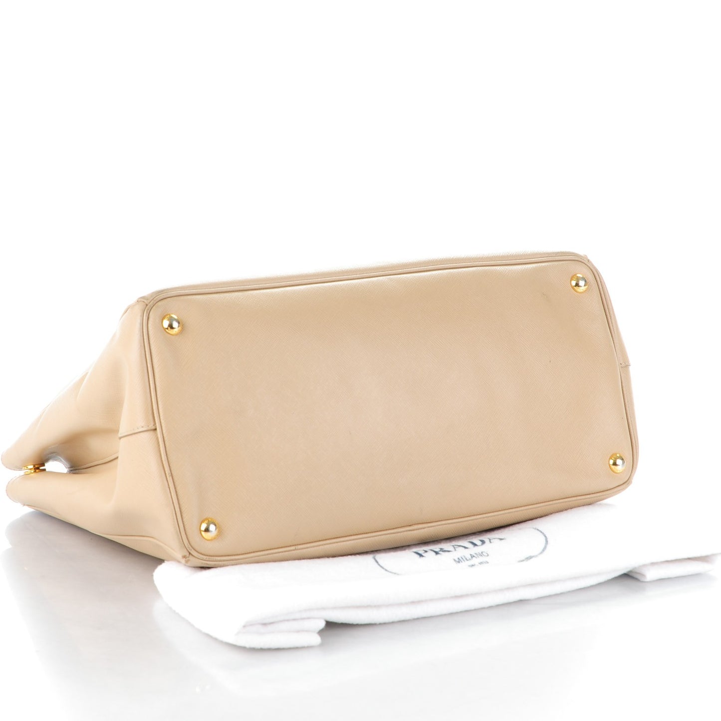 Saffiano Lux Large Tote Sabbia