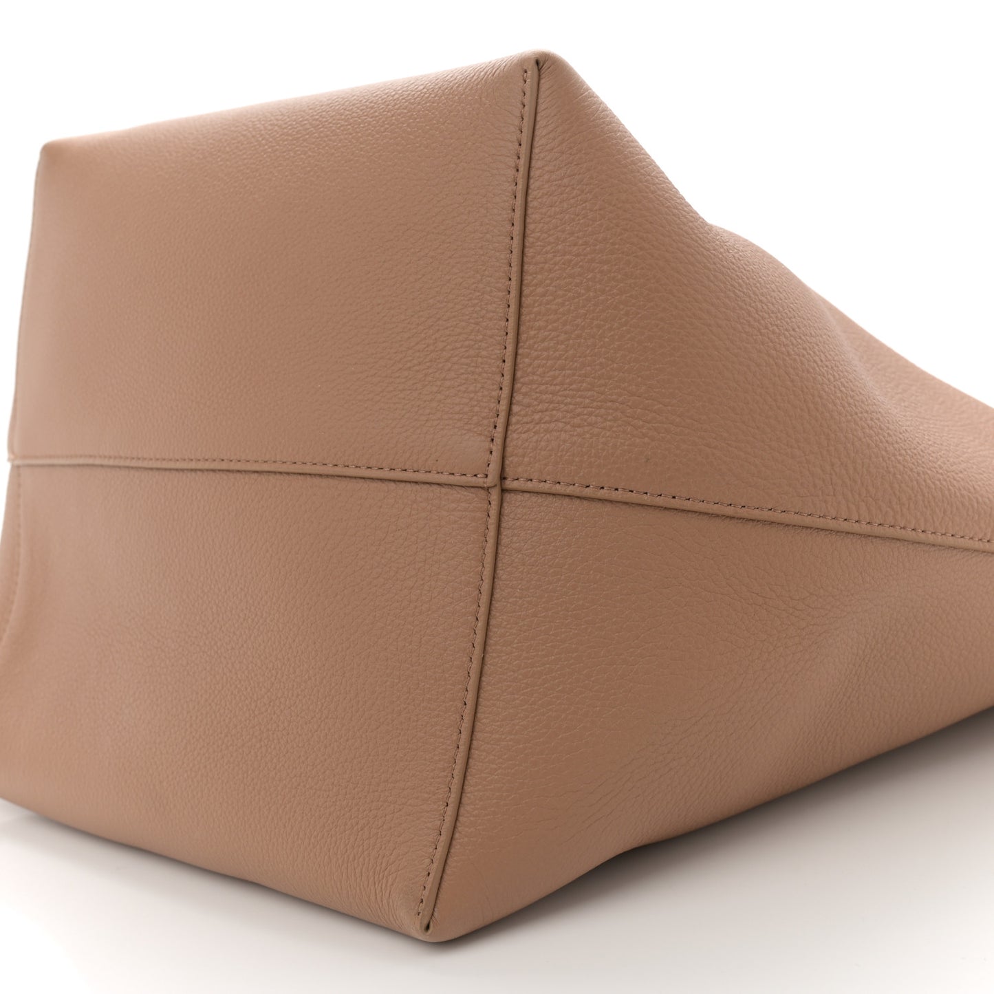 Grained Calfskin Large N/S Park Tote Cinnamon
