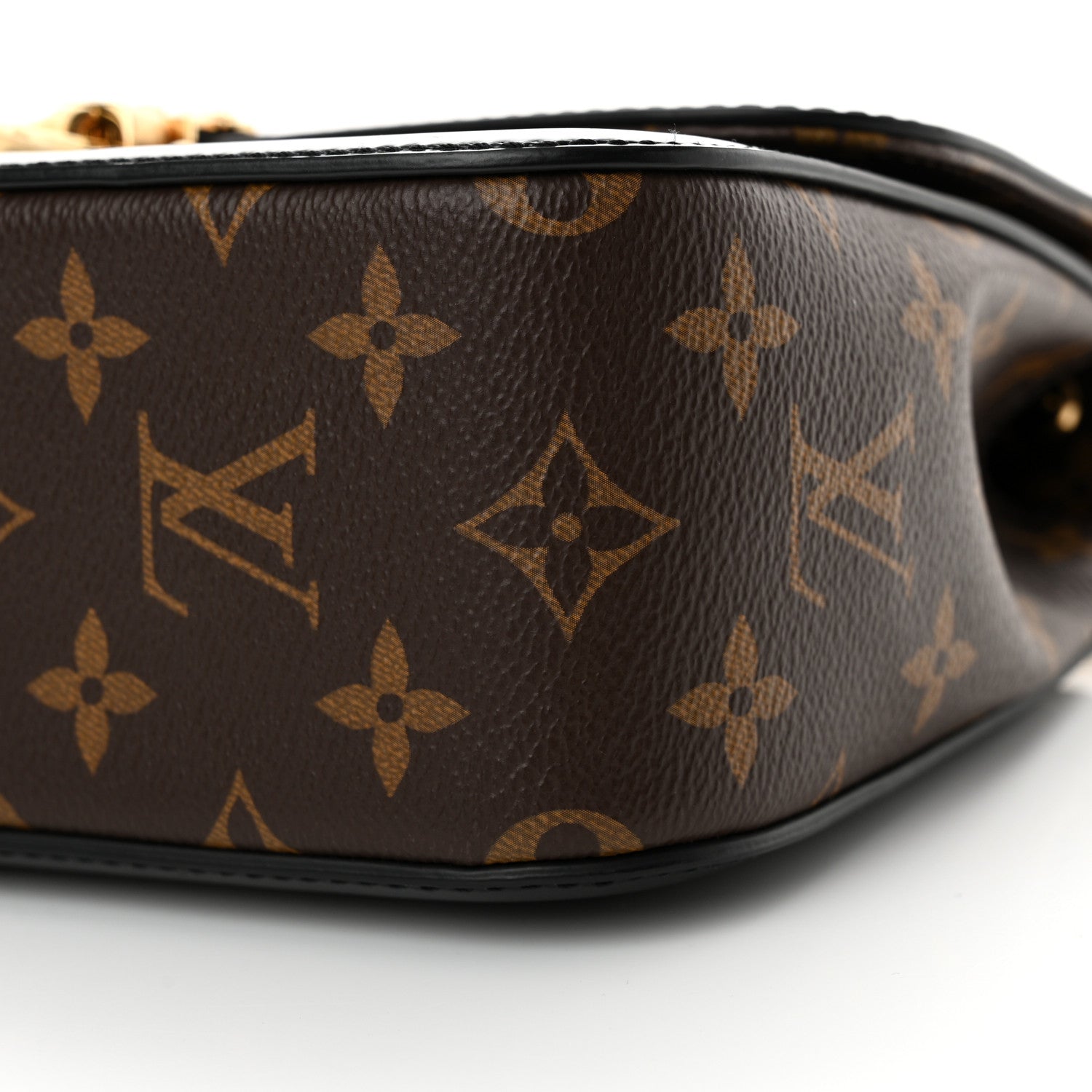 Louis Vuitton Patent Calfskin Monogram Cherrywood BB Black 9 of 10