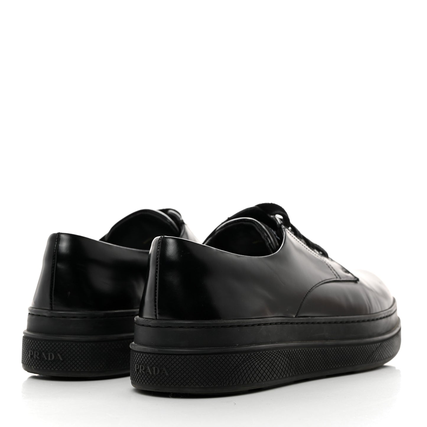 Vitello Soft Low Top Sneakers 40.5 Black