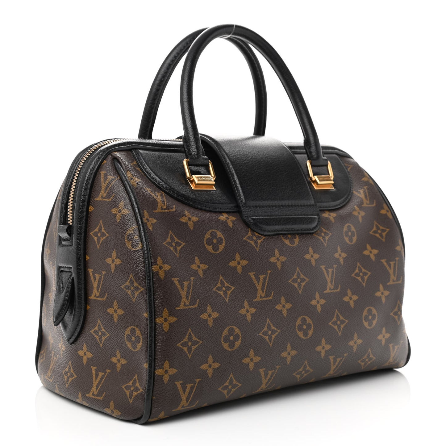 Monogram Golden Arrow Speedy Black