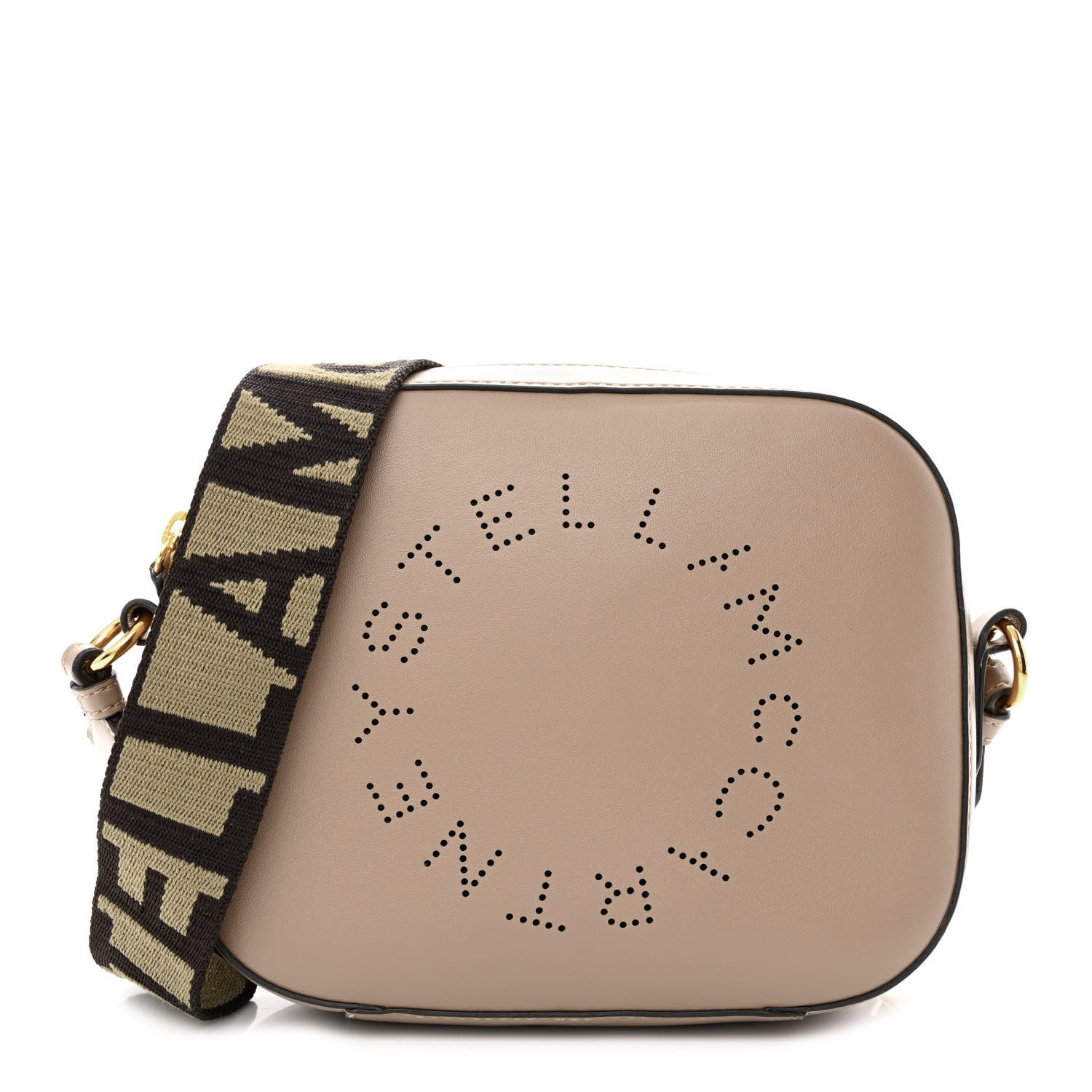 Stella McCartney Alter Nappa Mini Camera Bag Moss Beige 1 of 12