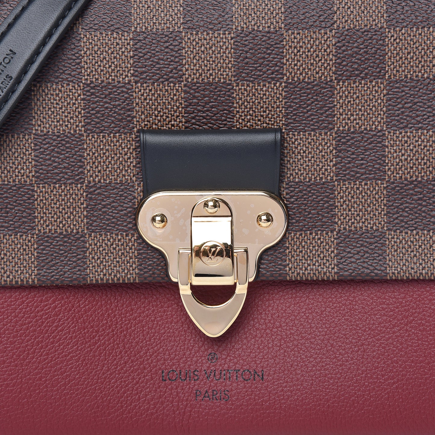 Damier Ebene Vavin PM Bordeaux