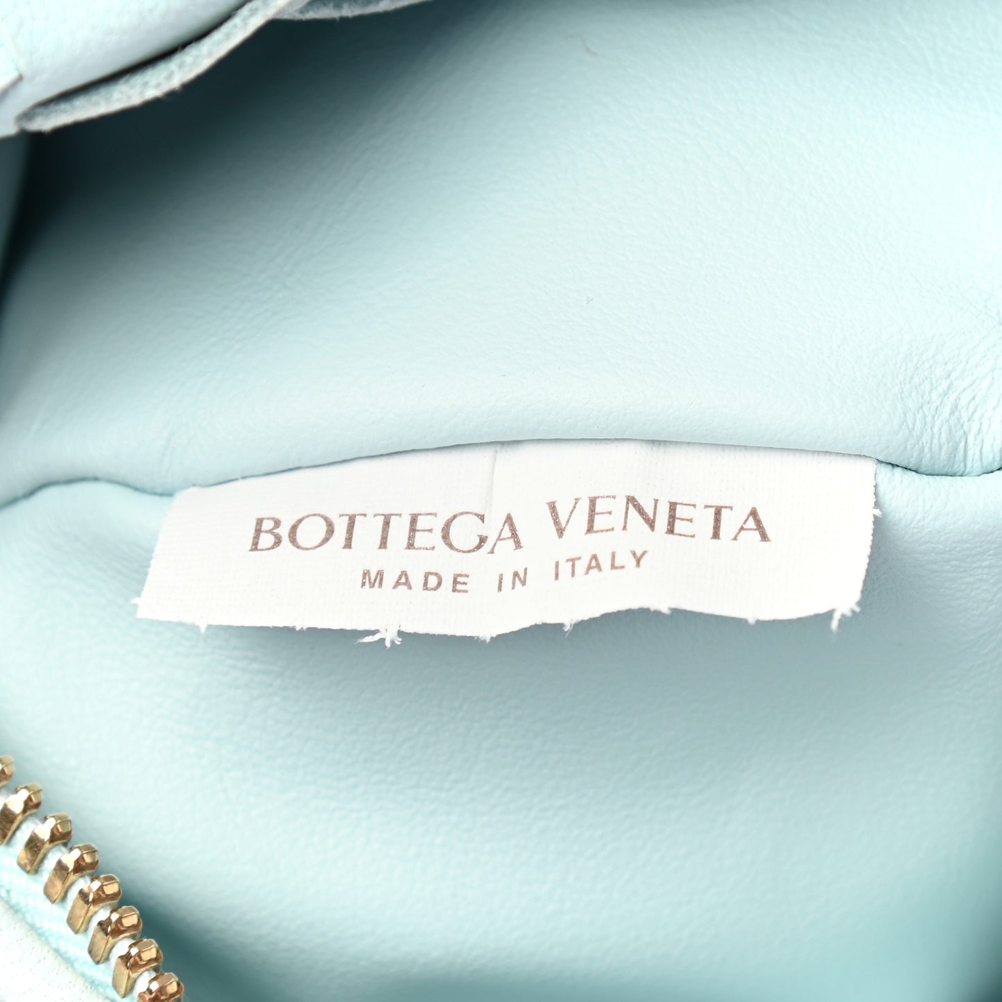 Nappa Intrecciato Mini Jodie Teal Washed