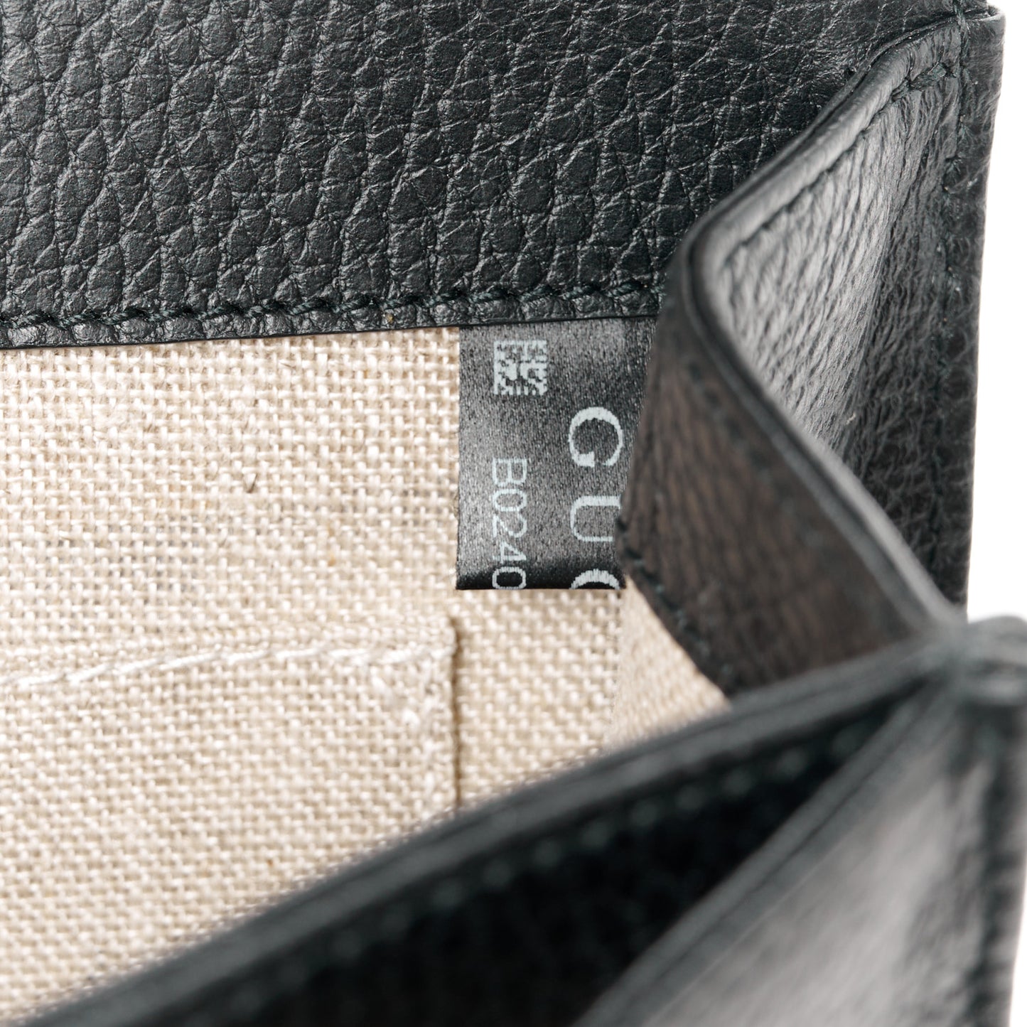 Dollar Calfskin Small Interlocking G Shoulder Bag Black