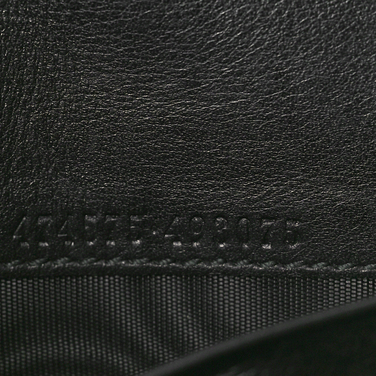 Calfskin Matelasse GG Marmont Chain Wallet Black