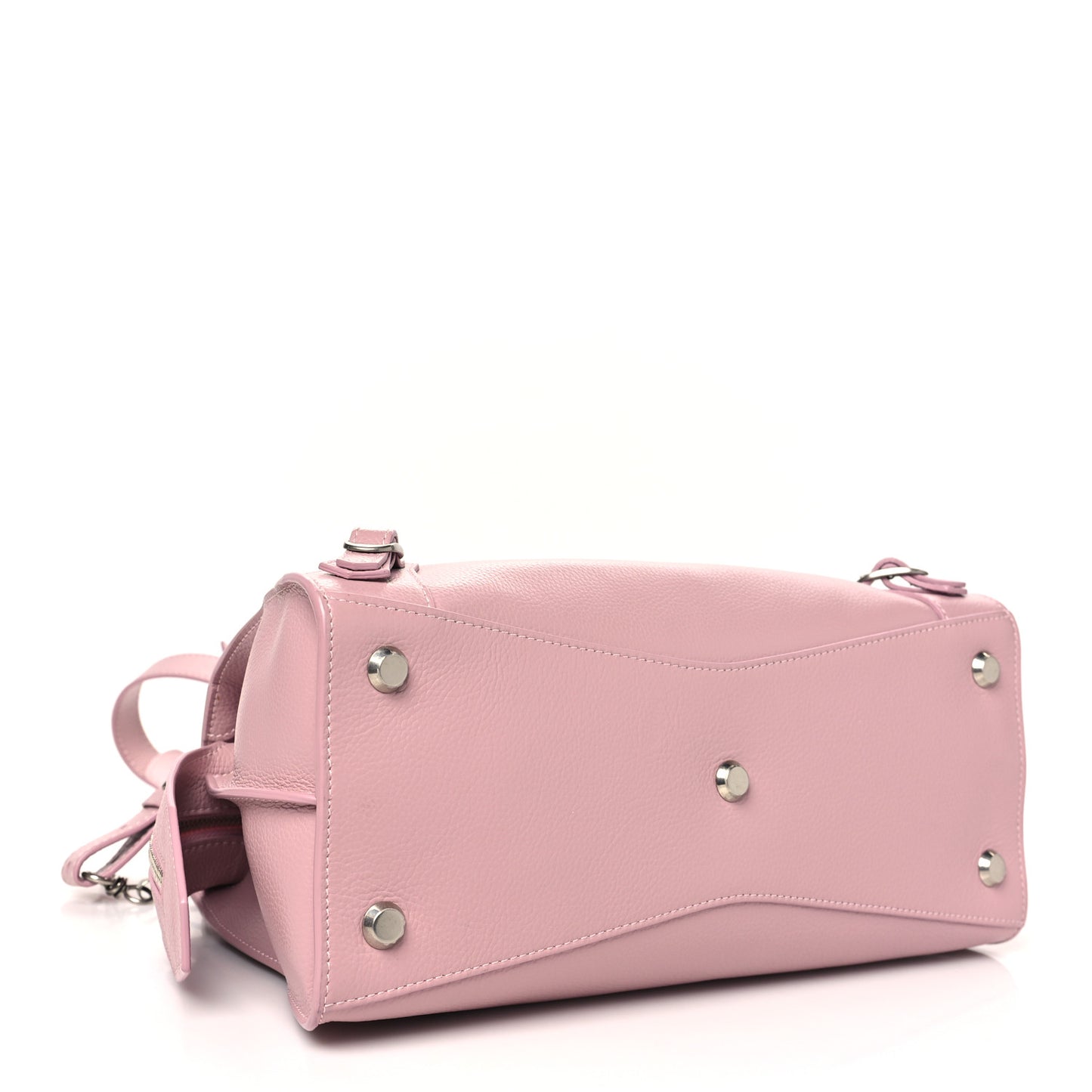Grained Calfskin Neo Classic Black Hardware S City Powder Powder Pink