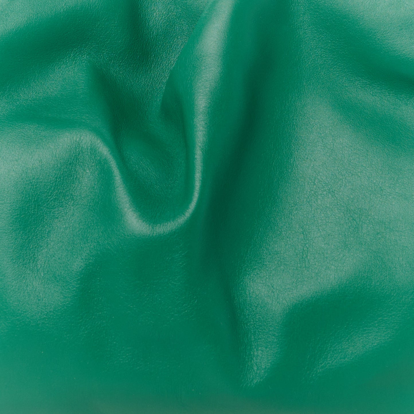 Smooth Butter Calf The Pouch Oversized Clutch Racing Green
