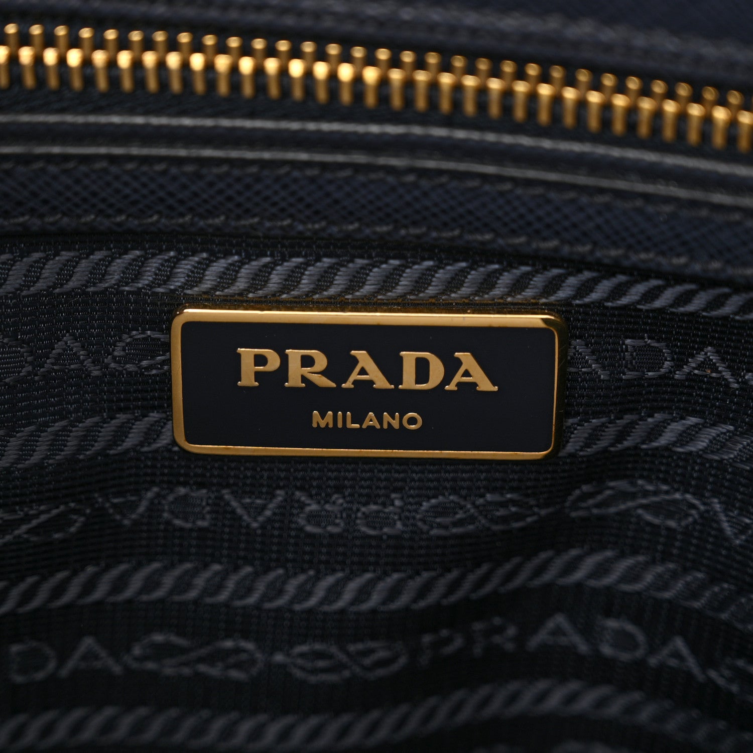 Prada Saffiano Mini Galleria Double Zip Tote Baltico 5 of 8