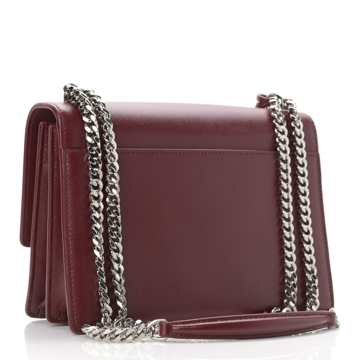 Saint Laurent Calfskin Medium Monogram Sunset Pallisandre 3 of 11