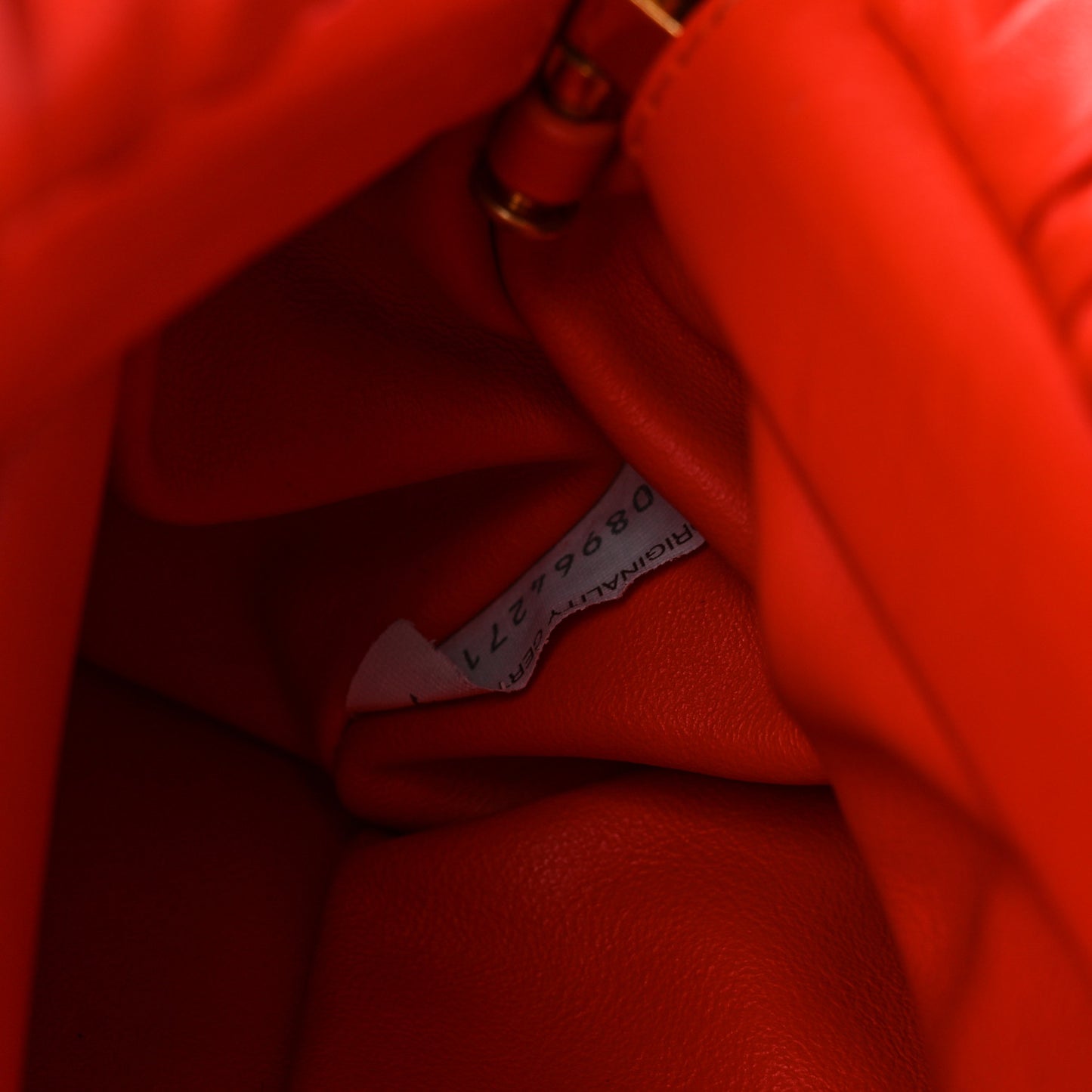 Calfskin The Pouch Chain Maple