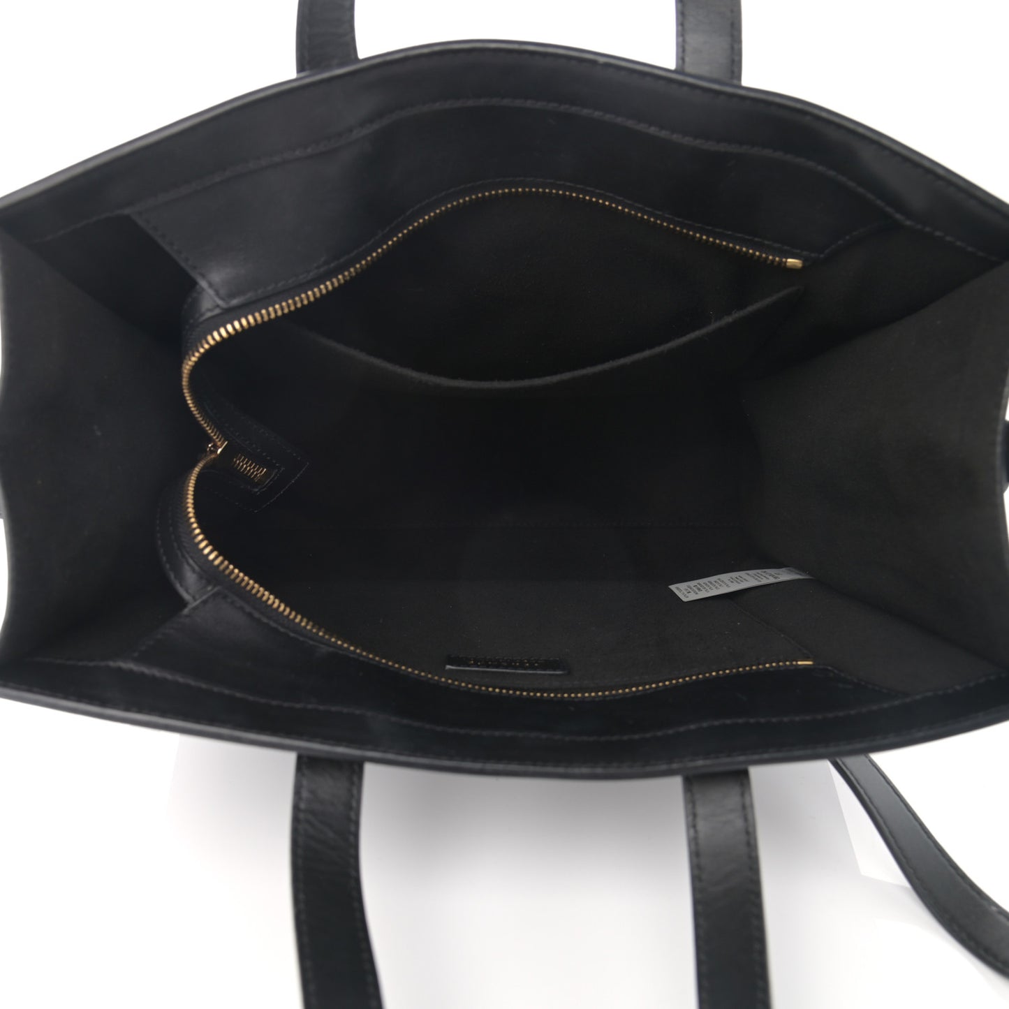Calfskin Medusa Stud Tribute Tote Black