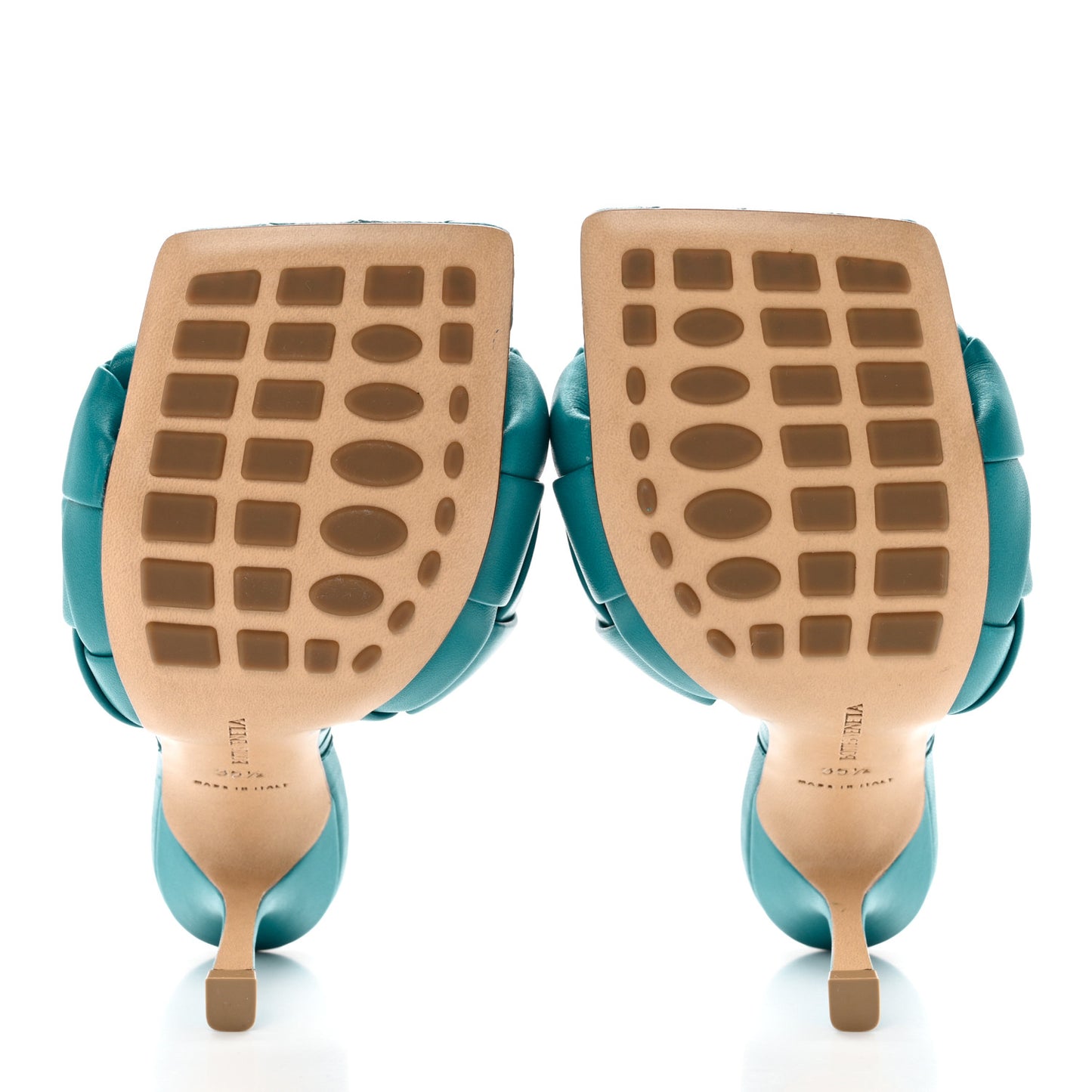Nappa Maxi Intrecciato Lido Mule Sandals 35.5 Blaster