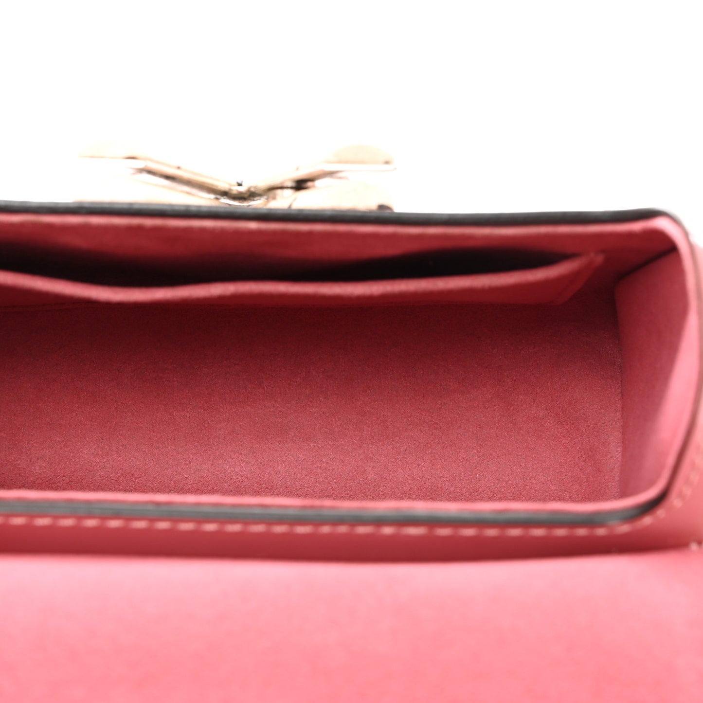 Patent Monogram Twist Shoulder Bag Blush