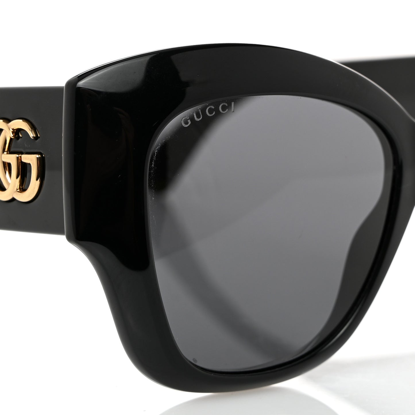 Acetate GG Butterfly Sunglasses GG0808S Black