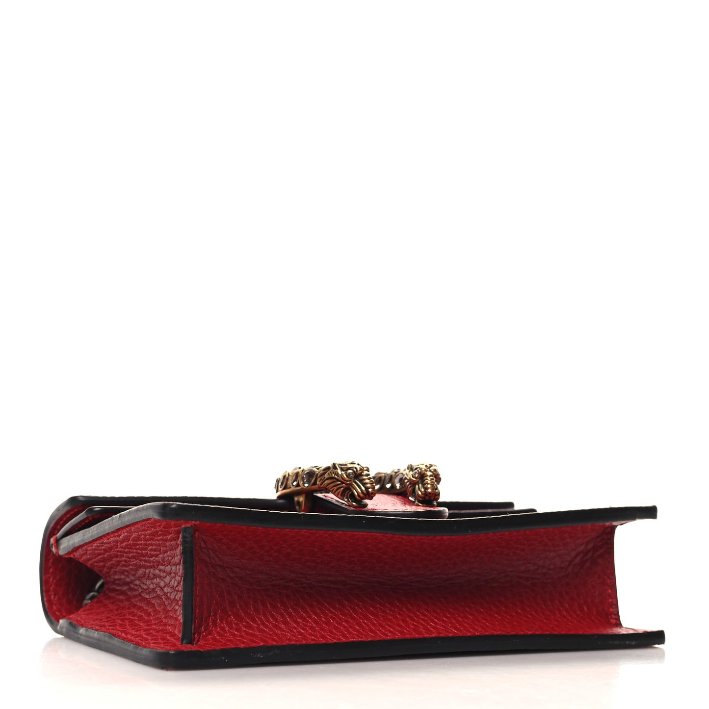 Calfskin Super Mini Dionysus Shoulder Bag Hibiscus Red