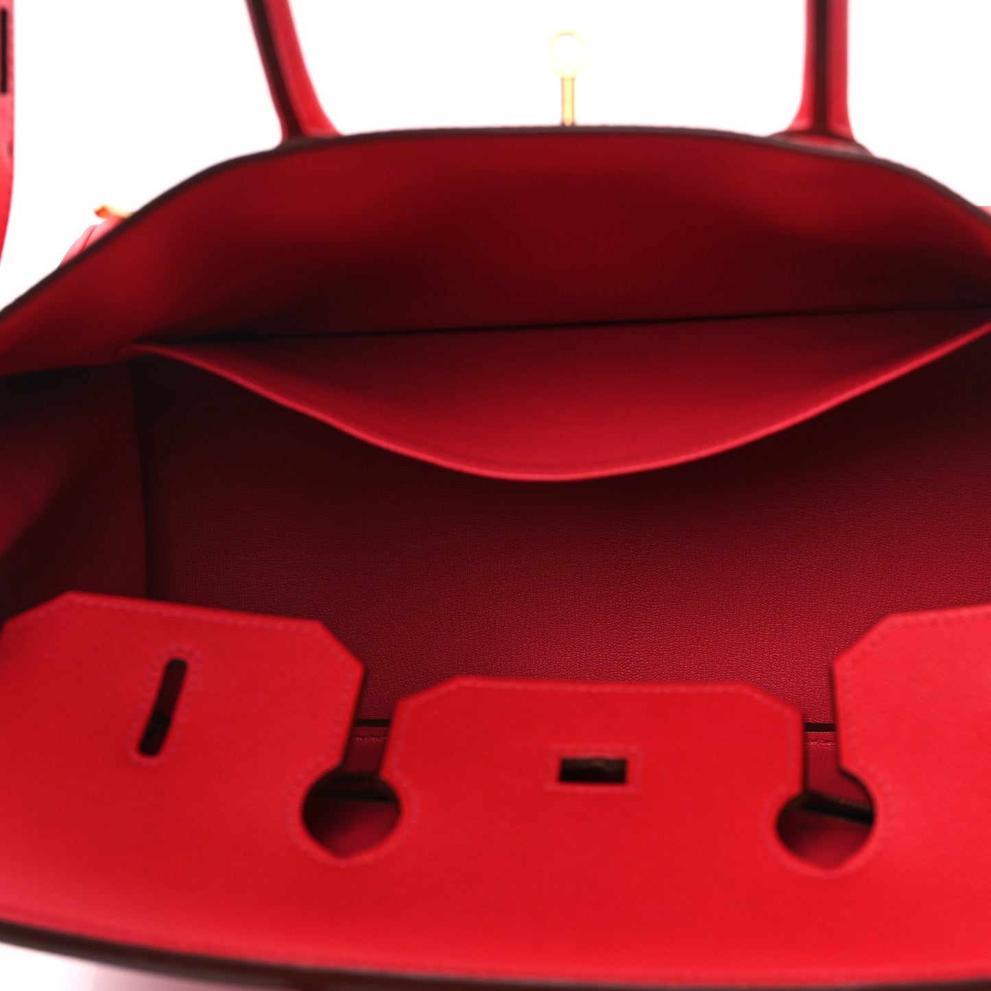Epsom Birkin 35 Rouge Casaque