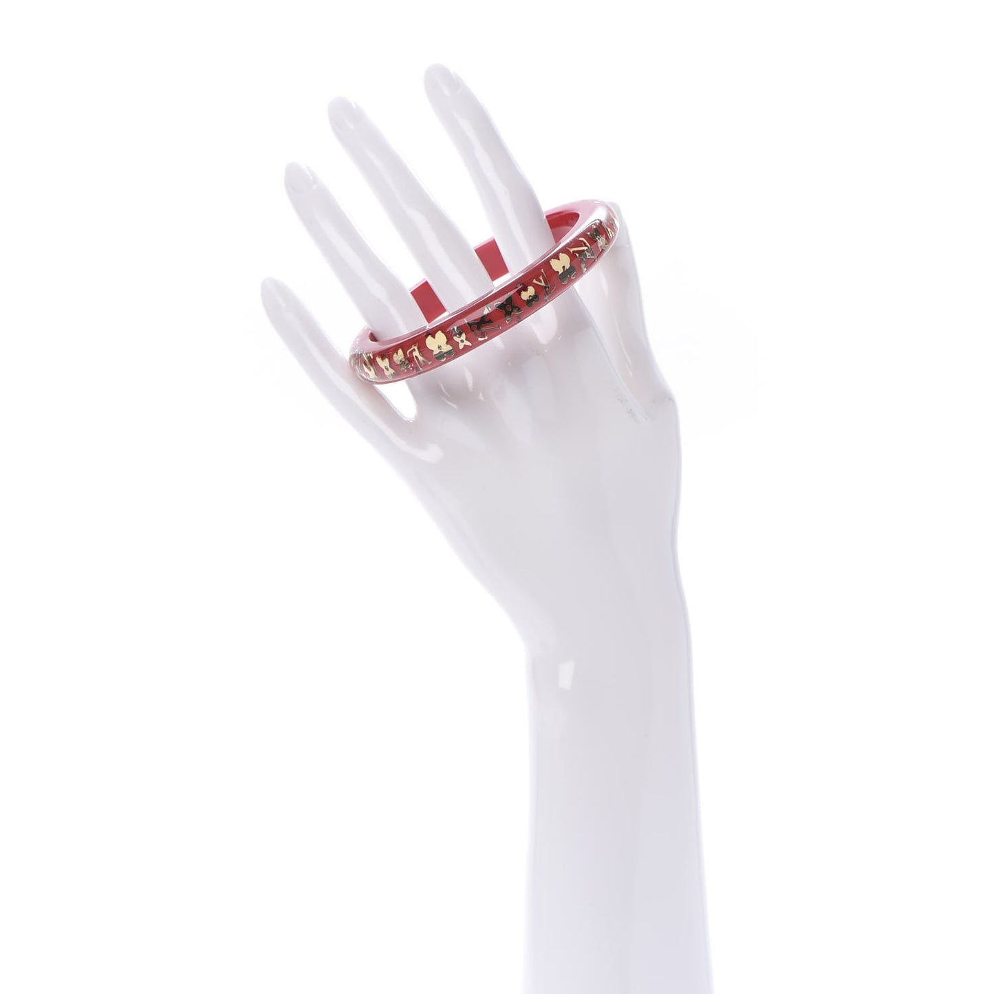 Resin Swarovski TPM Inclusion Bracelet Medium Pomme D'Amour