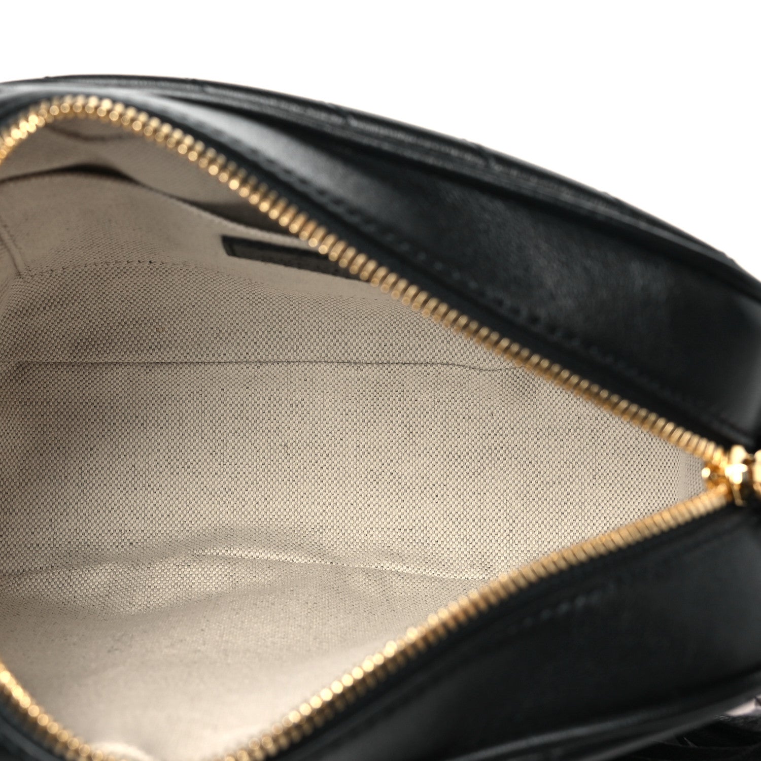 Gucci Sakai Be Green Calfskin Diagonal Stitched Small Blondie Shoulder Bag Black 5 of 9