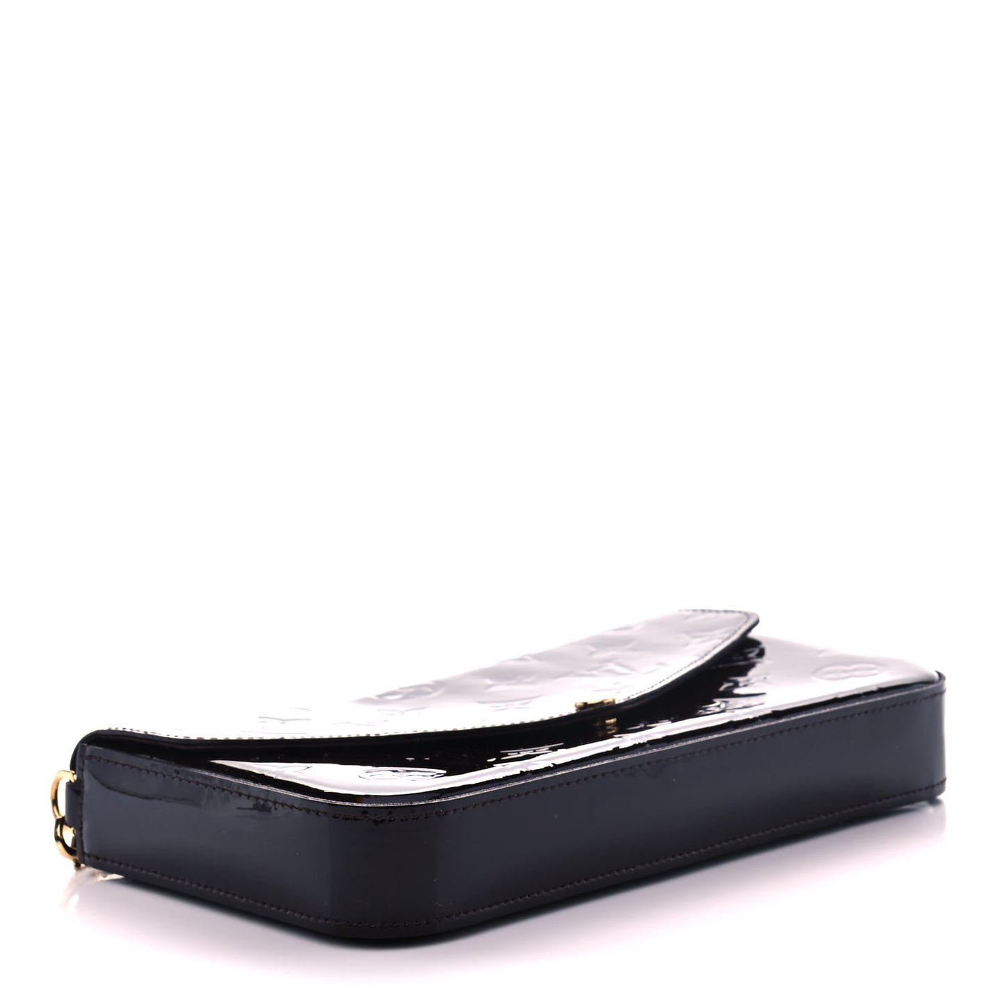 Vernis Pochette Felicie Chain Wallet Amarante
