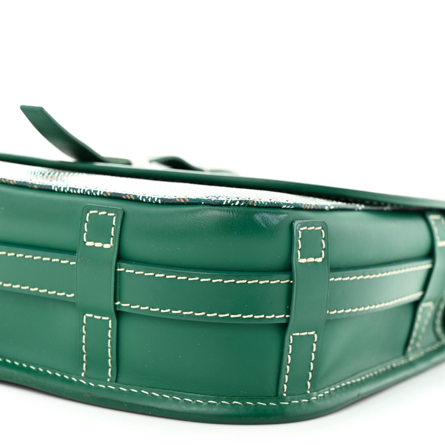 Goyardine Belvedere II PM Messenger Bag Green