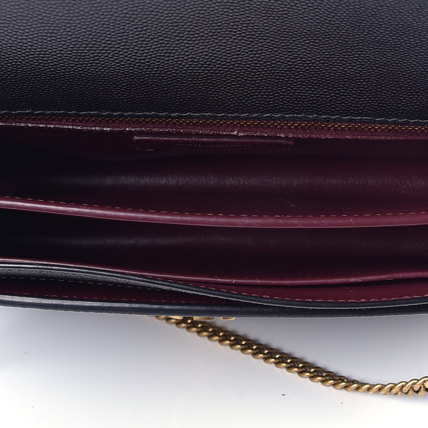 Grain De Poudre Monogram Cassandra Clasp Bag Black Rouge Legion