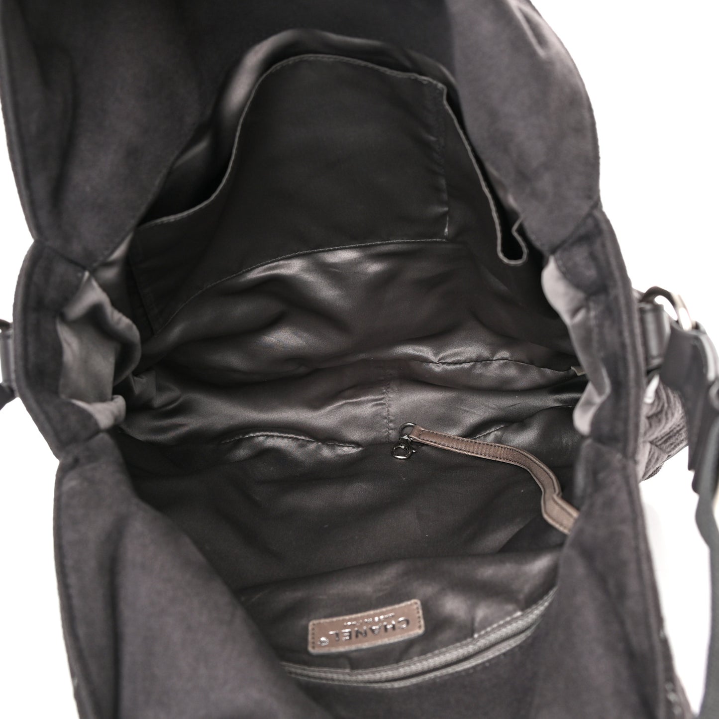 Microsuede Quilted Rodeo Drive Hobo Black