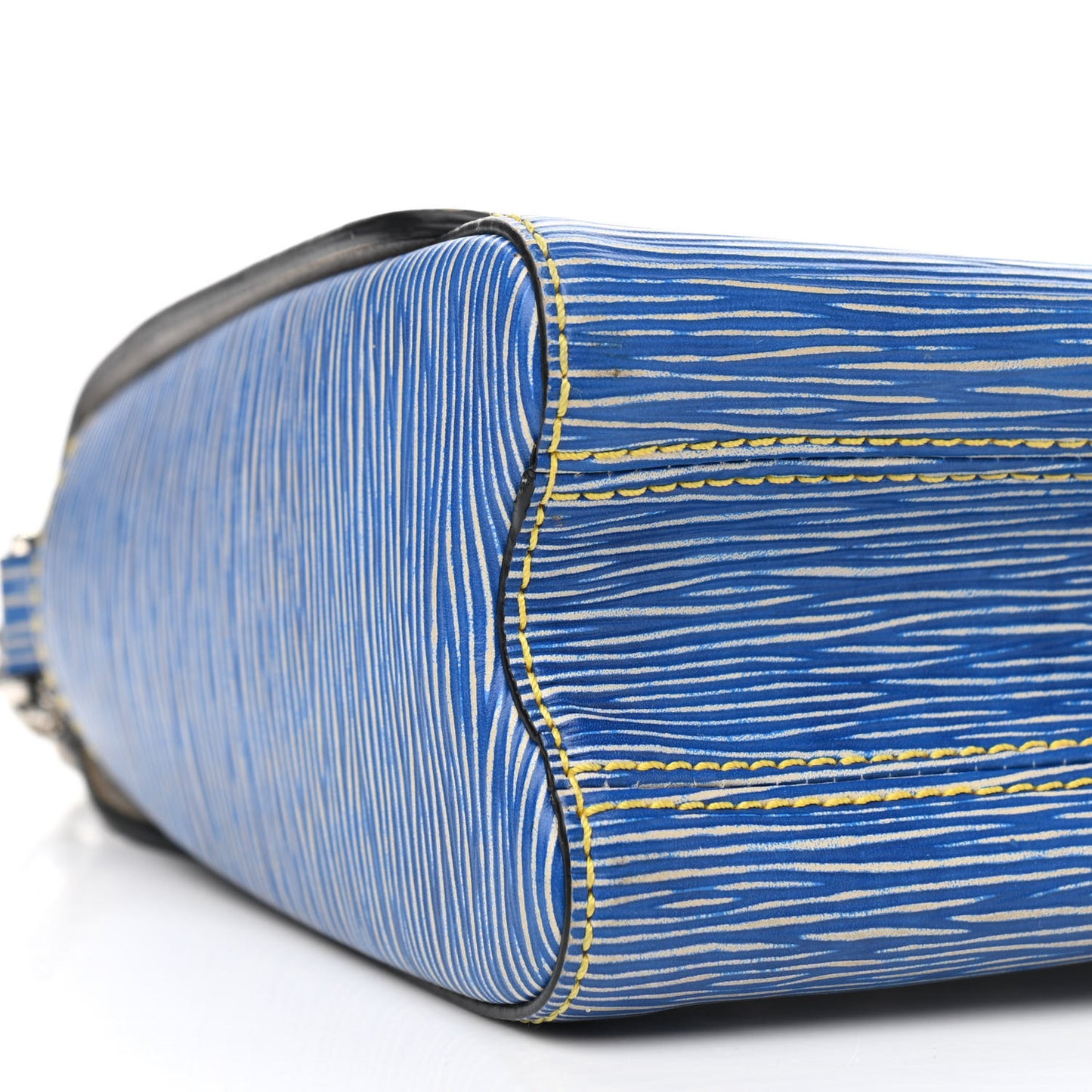 Epi Twist Shoulder Bag MM Denim Light