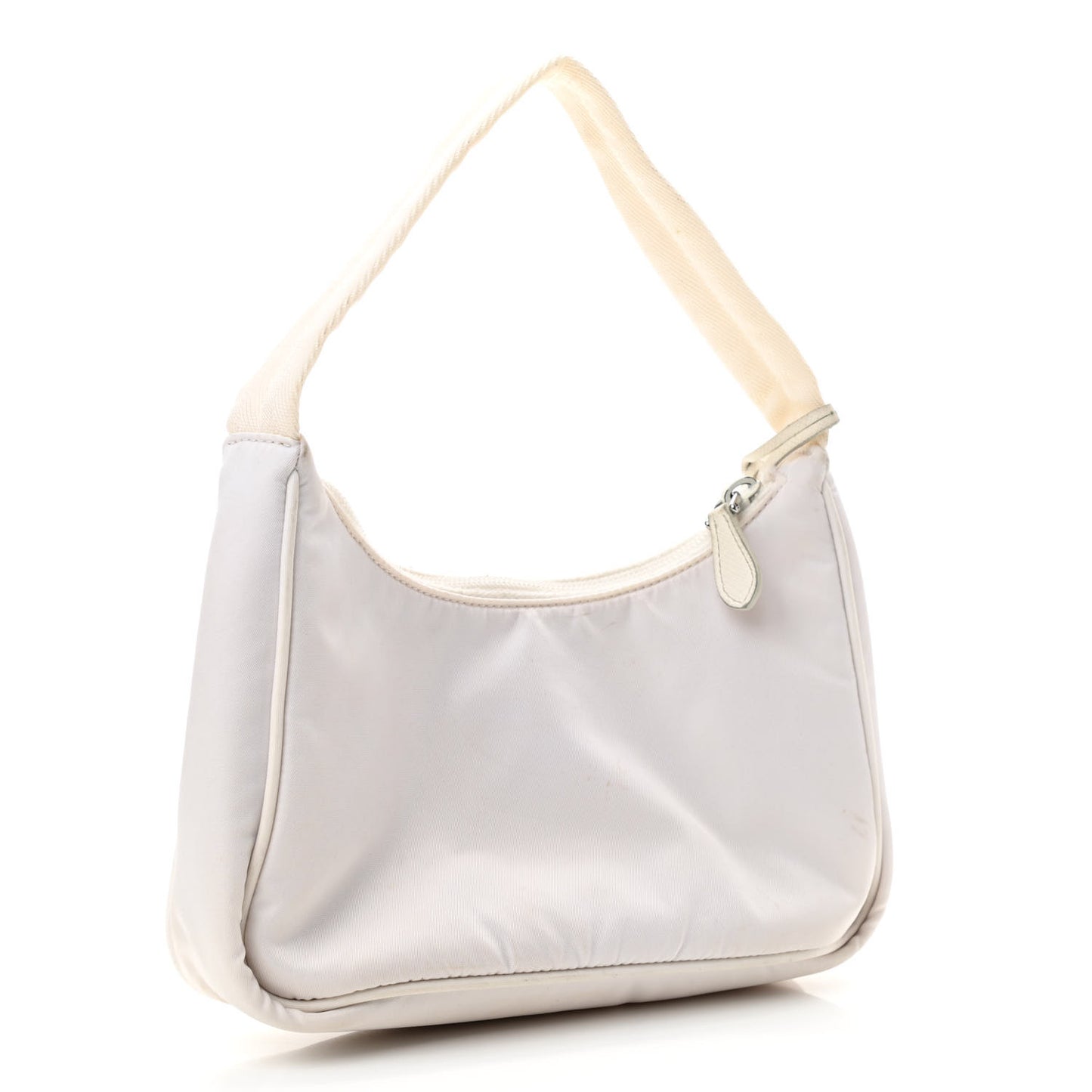 Tessuto Nylon Mini Re-Edition 2000 Bag White