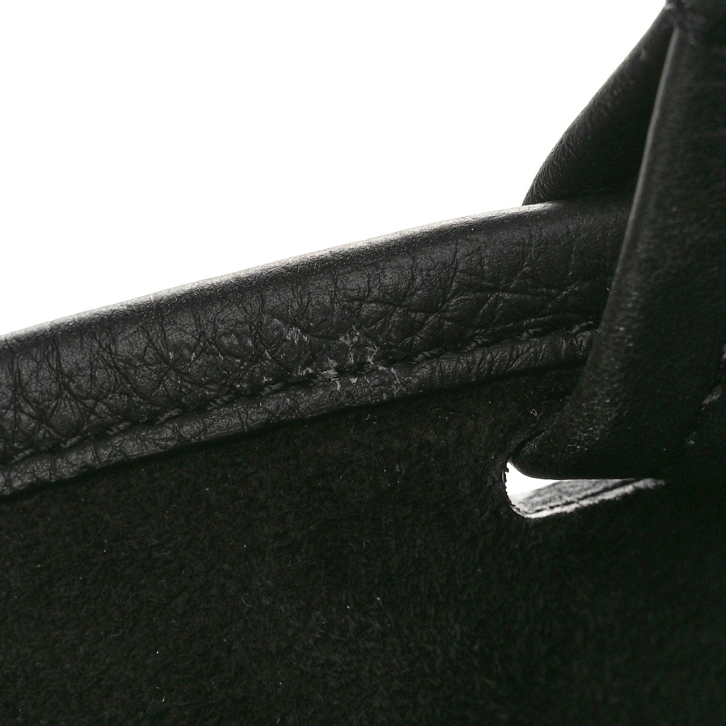 Grained Calfskin Park Tote Three Black